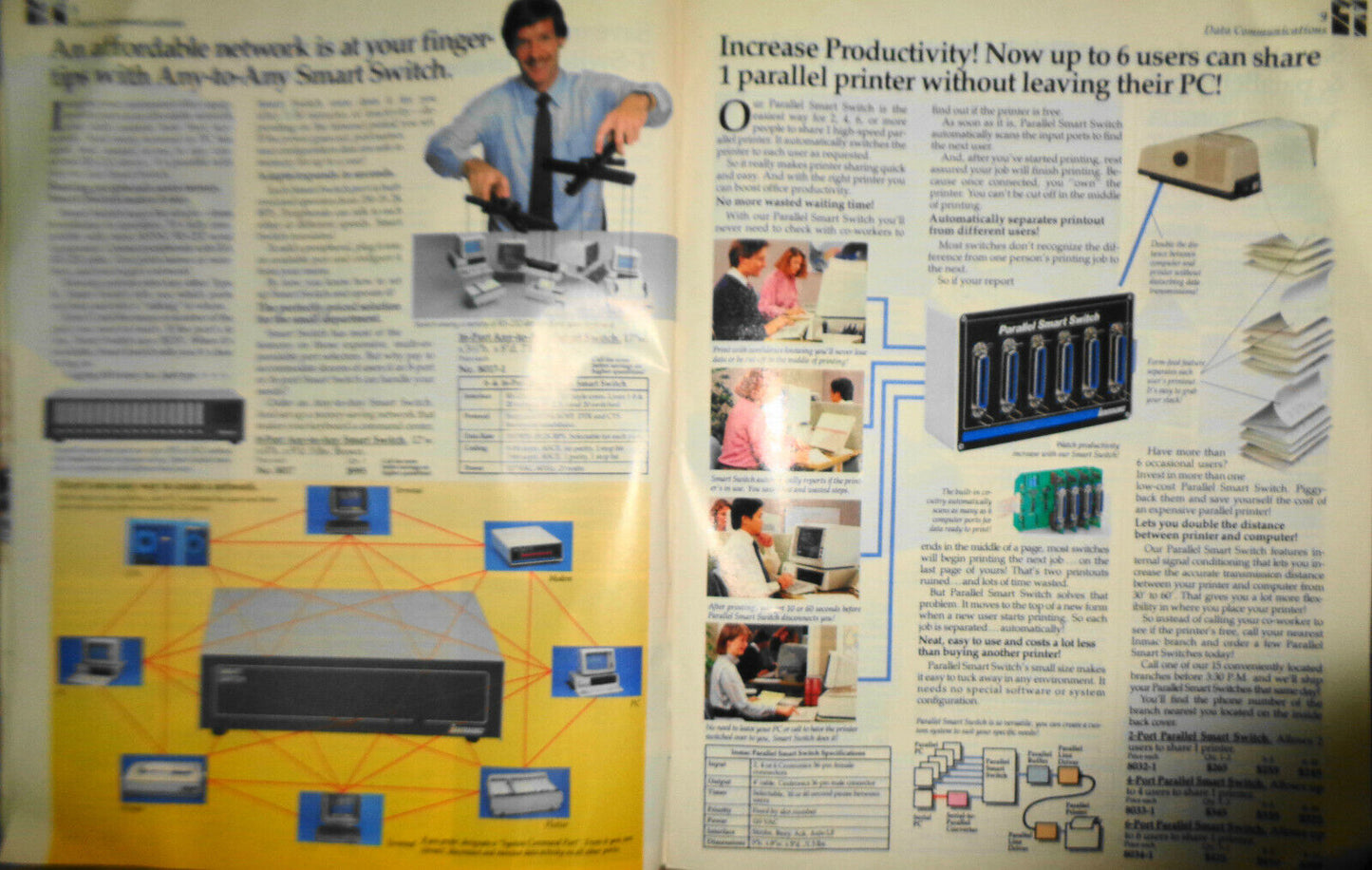 Vintage Inmac computer accessories catalog - 1980s
