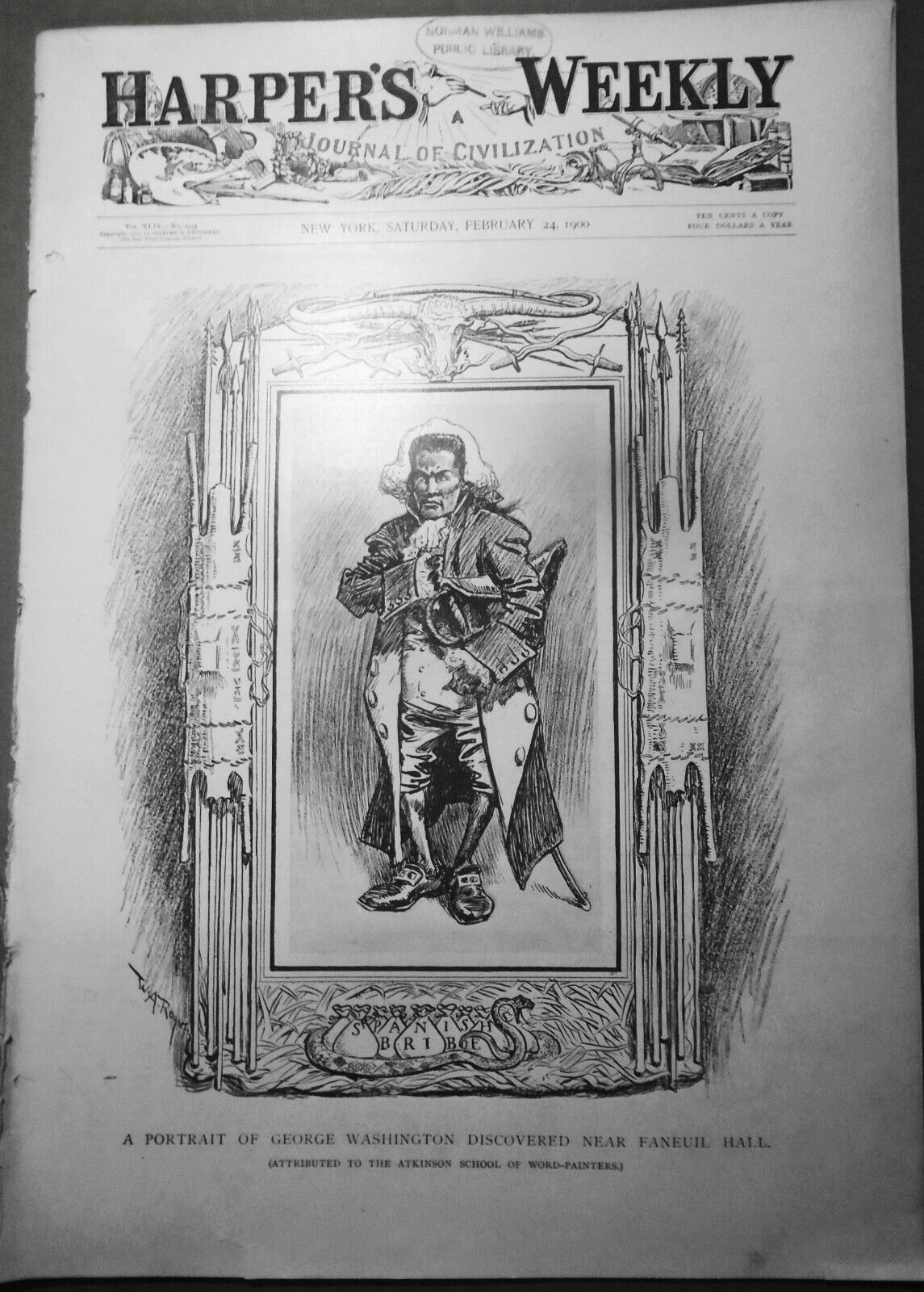 Harper's Weekly, February 24, 1900 - War in South Africa; General Lawton, etc