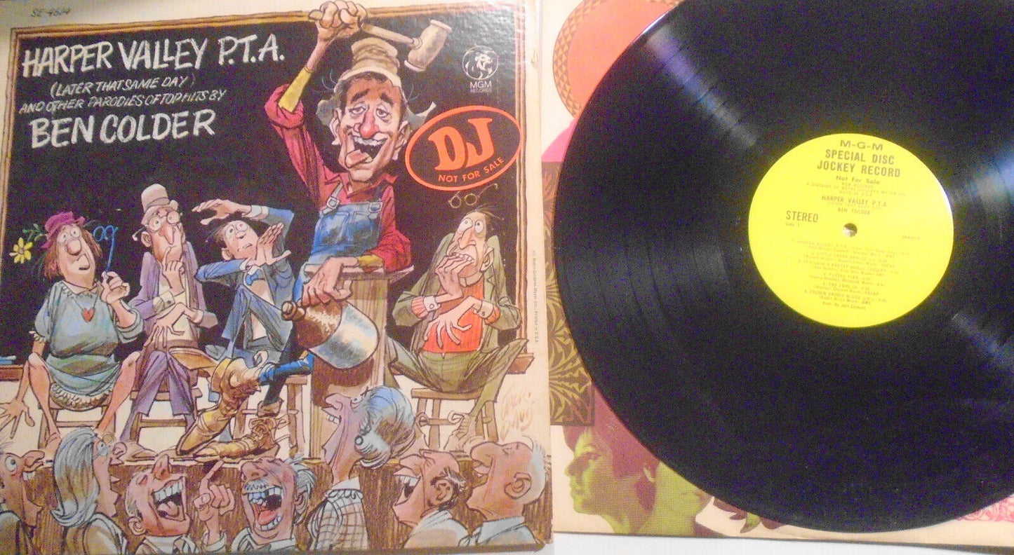 Ben Colder: 4 LP PROMO Wild Again; Live & Loaded; Harper Valley PTA; Have One On