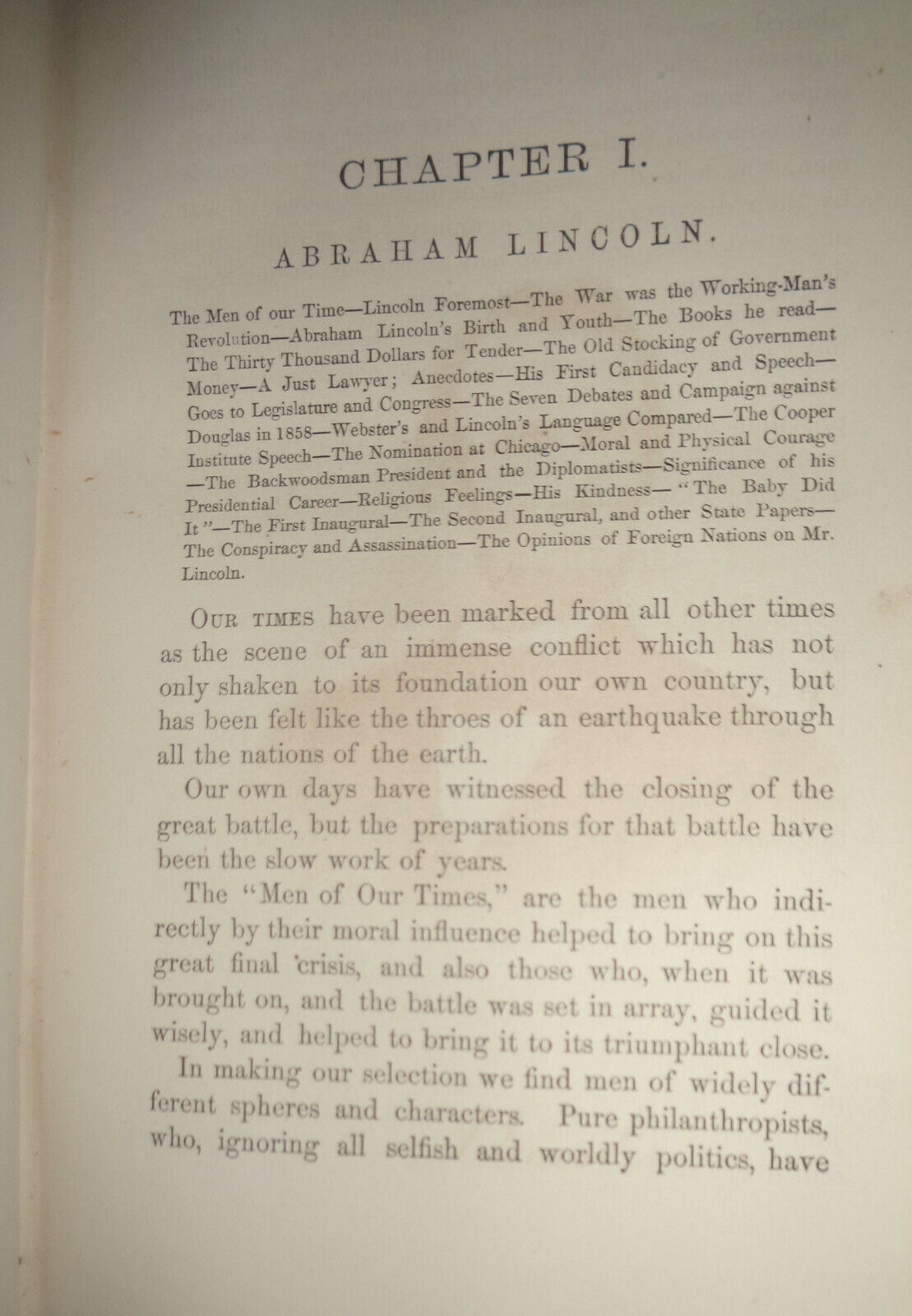 Harriet Beecher Stowe - Men of our times or Leading patriots of the day 1st 1868