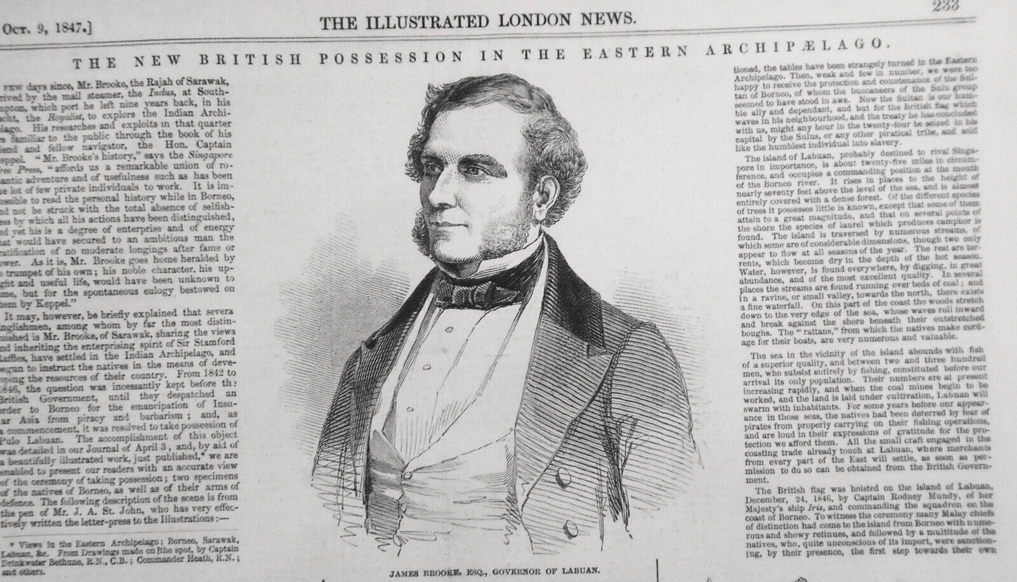 Labuan : New British Possession in the Eastern Archipelago. 1847. Prints & story