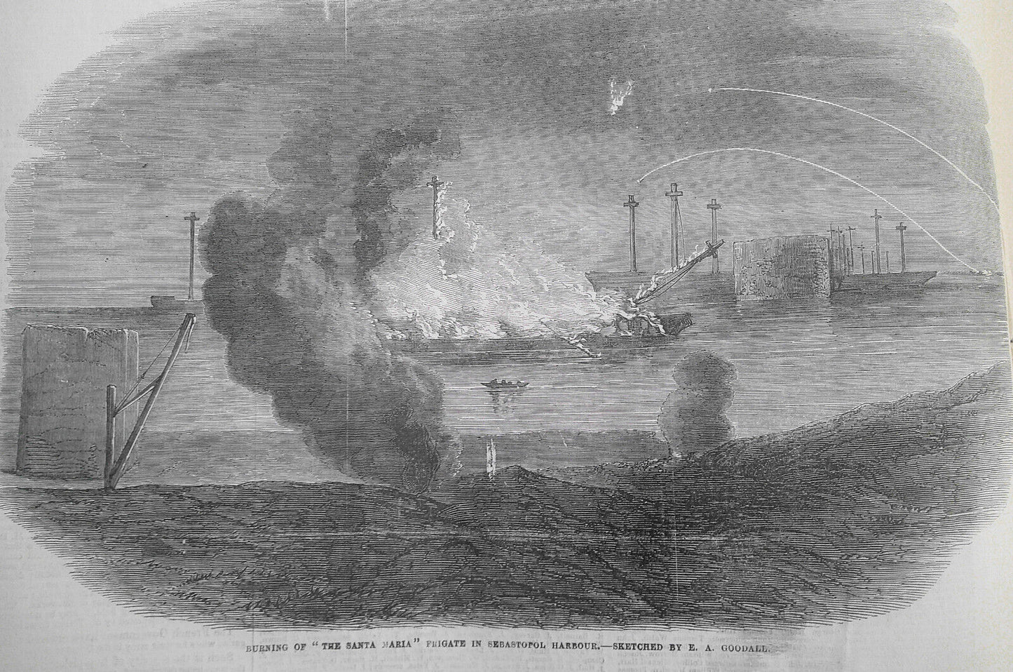 Illustrated London News Sept. 29, 1855 - Fall of Sebastopol; Glatton Battery etc