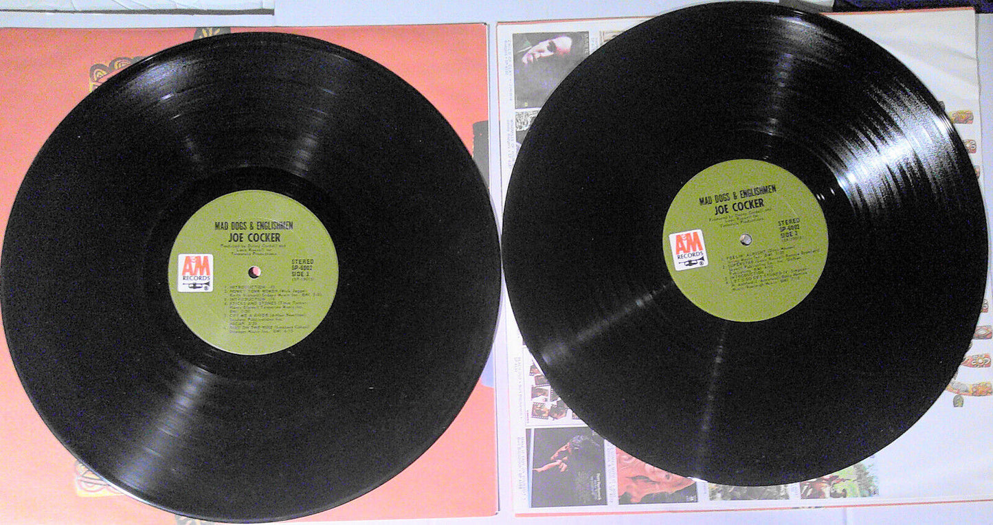 4 LPs lot: Janis, Doors, Iron Butterfly & Joe Cocker - Acid / Psychedelic rock