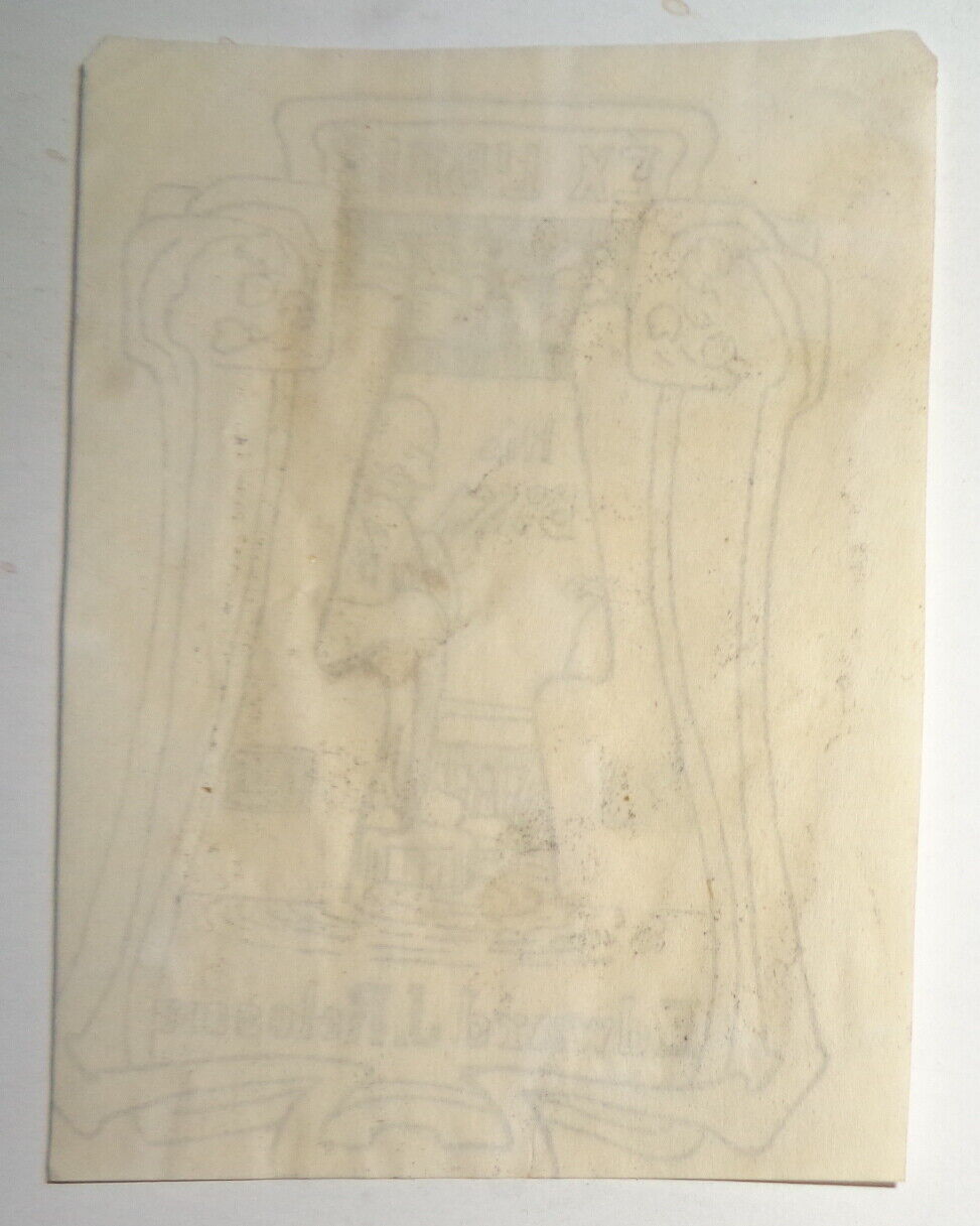 Edward J. Roleson - Ex Libris Bookplate.