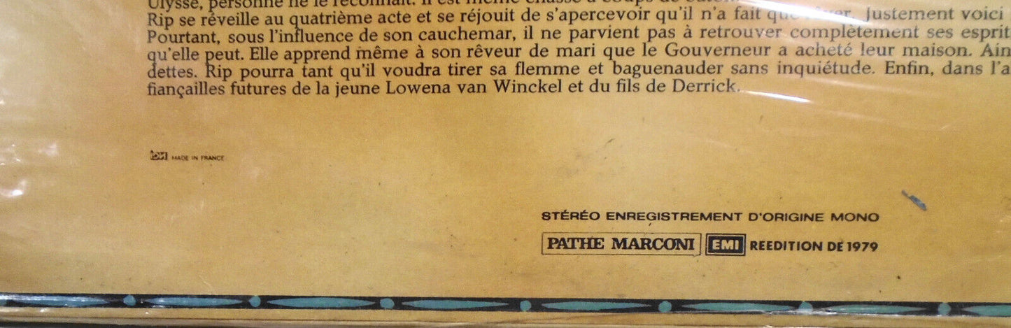 SEALED Planquette : RIP Extraits - LP - Opera-comique en 3 Actes de Meilhac ...