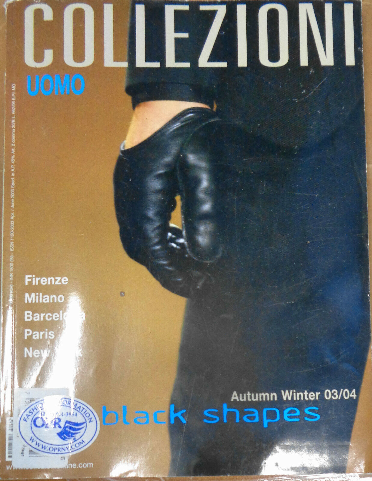 Collezioni Uomo -- Autumn Winter 2003 / 04 - Black Shapes ...
