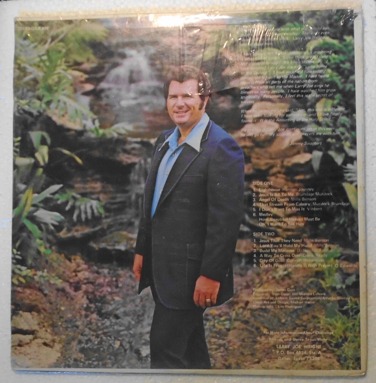 This Is Larry Joe Wright, LP, Challenge Records LP/936 ***SEALED, NEW***