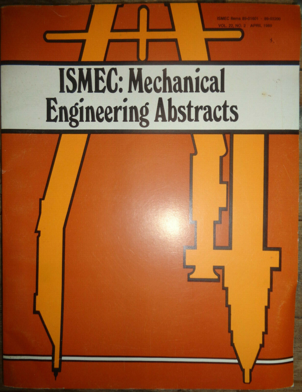 ISMEC mechanical engineering abstracts. April 1989