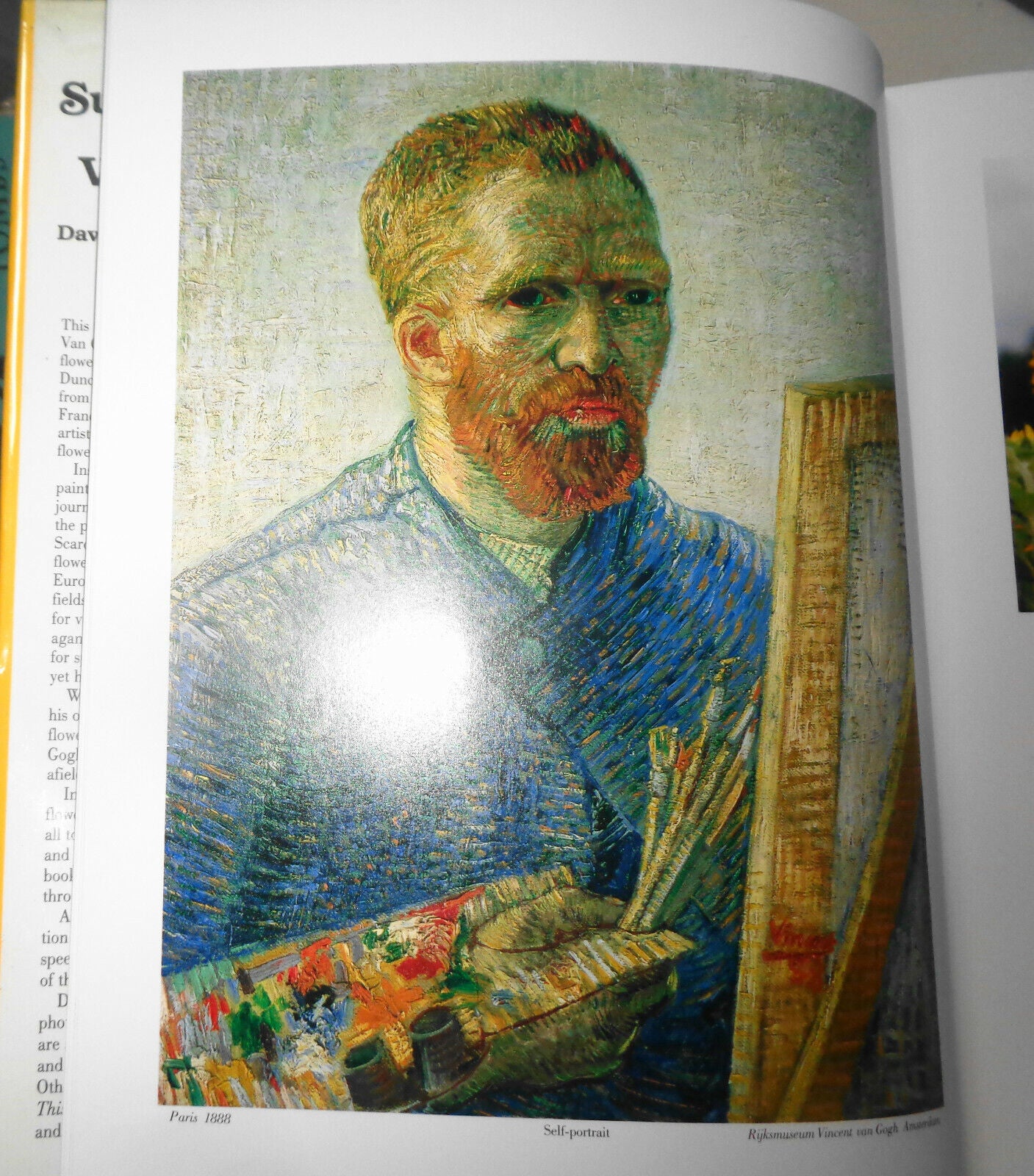 Sunflowers For Van Gogh, by David Douglas Duncan. 1986 1st Edition 1st Printing