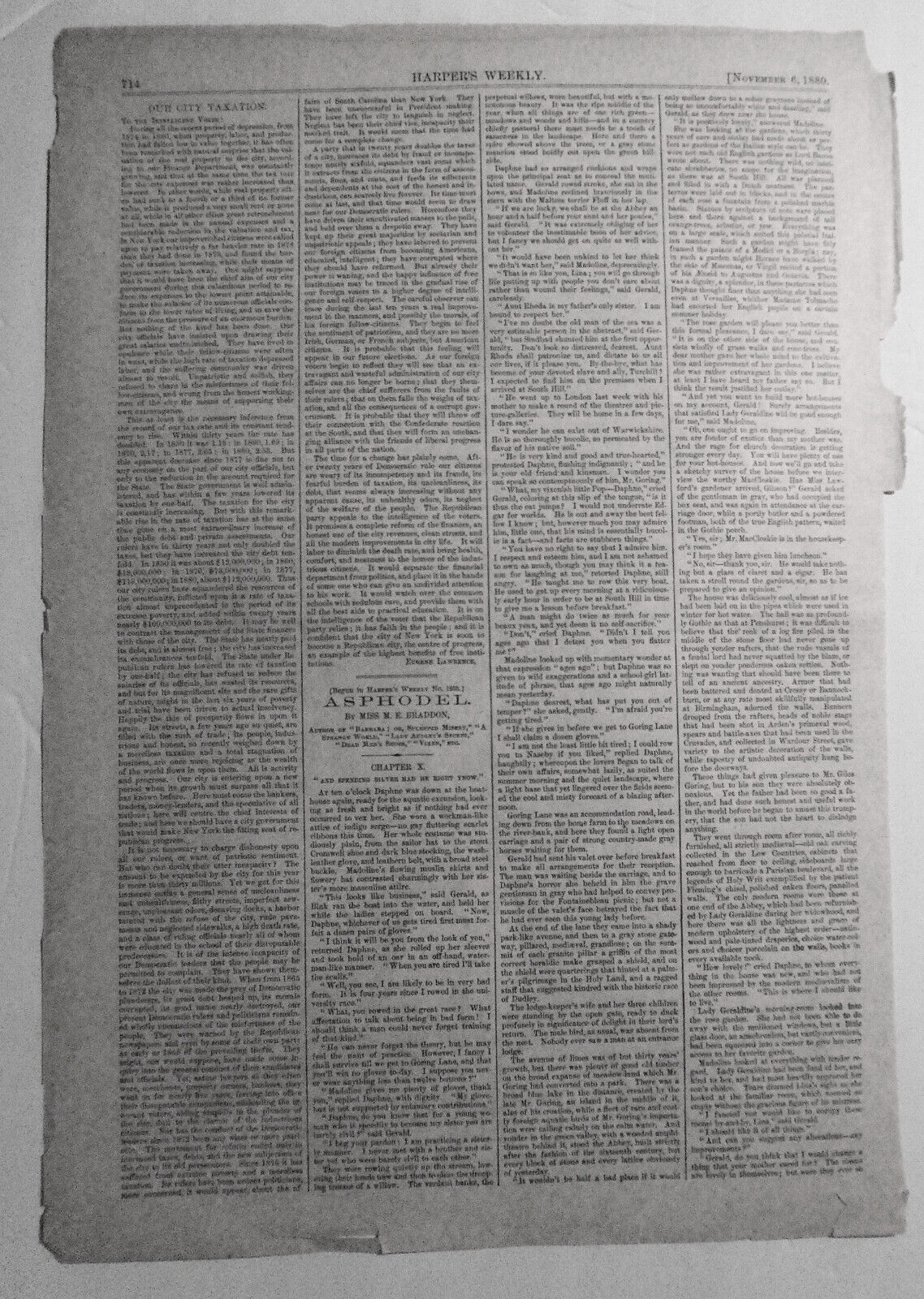 A Campaign of Changes, by W. A. Rogers - Harper's Weekly November 6, 1880