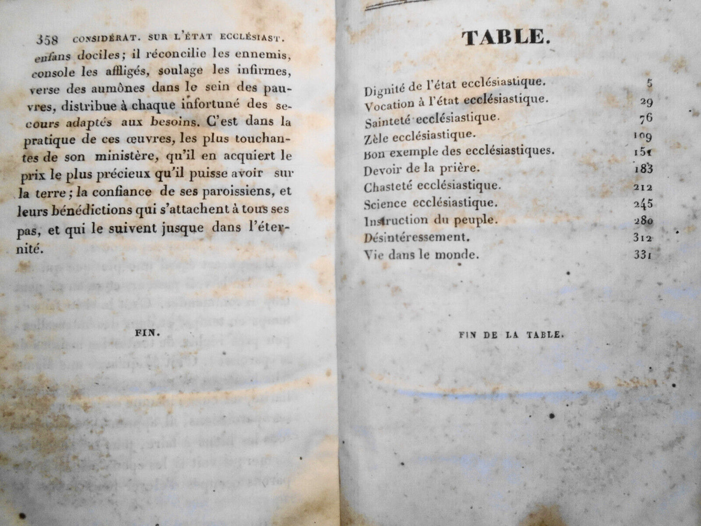 1835 Considérations sur l'état ecclésiastique César-Guillaume de La Luzerne