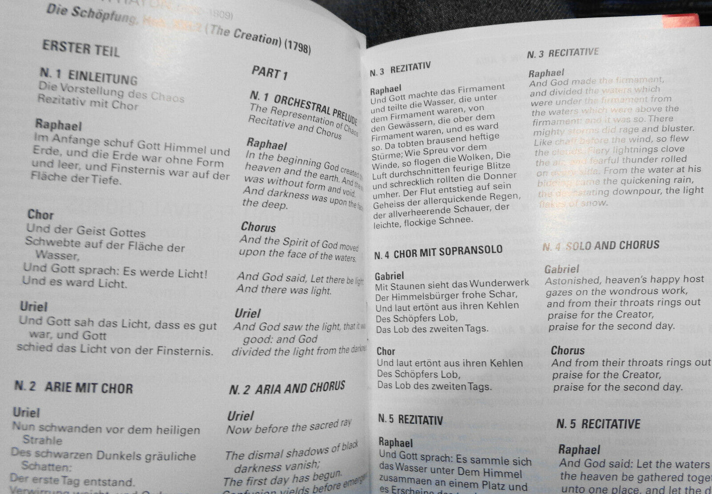 CARNEGIE HALL FESTIVAL CHORUS - ORCHESTRA OF ST LUKE'S - PLAYBILL - FEB 14, 2009