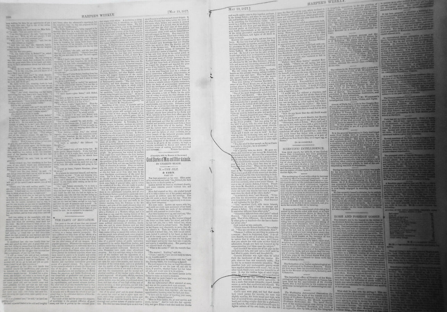 War Between Russia and Turkey - Harper's Weekly, May 19, 1877