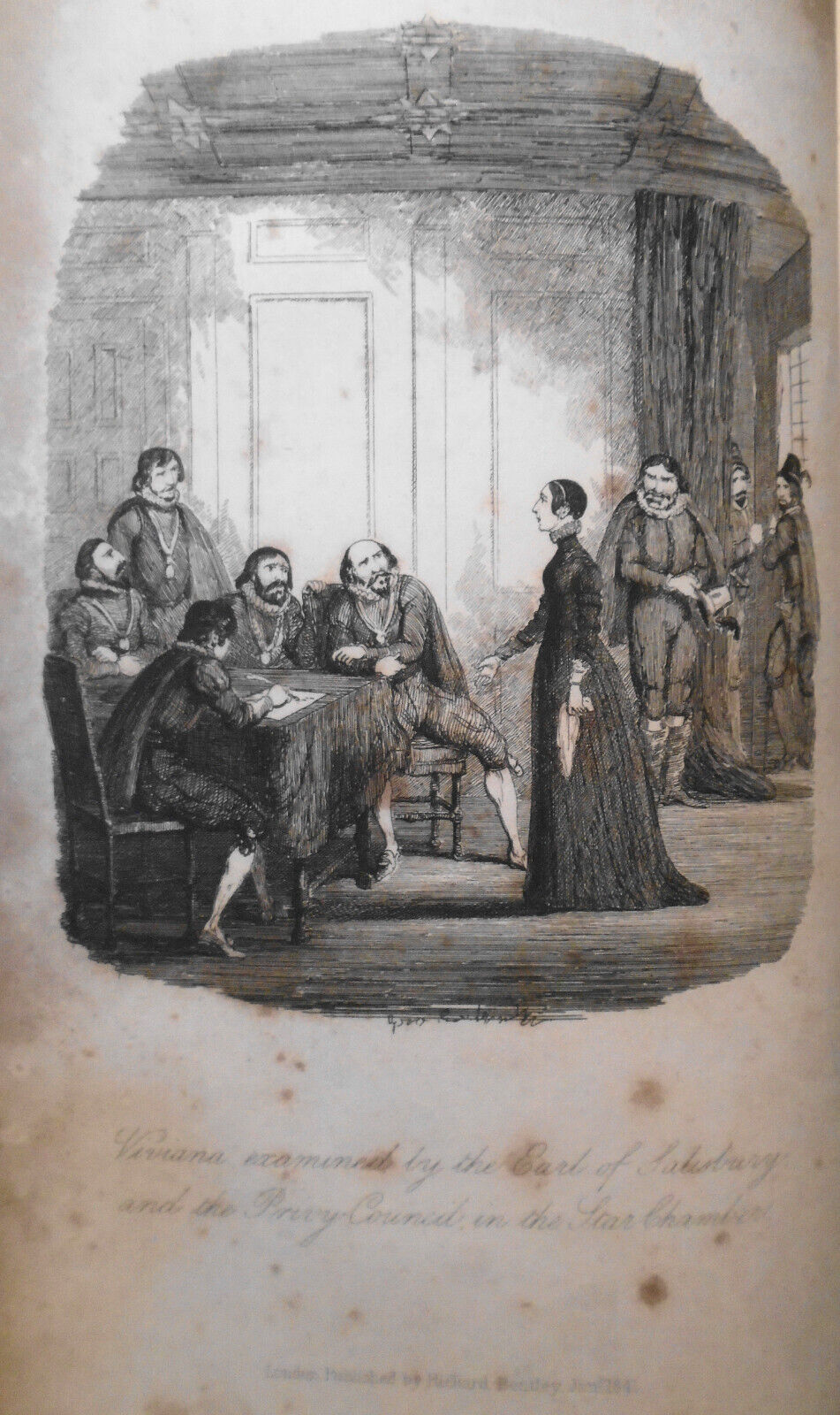 1841 Bentley's Miscellany Vol IX - Guy Fawkes, Longfellow, Ingoldsby, Crowquill
