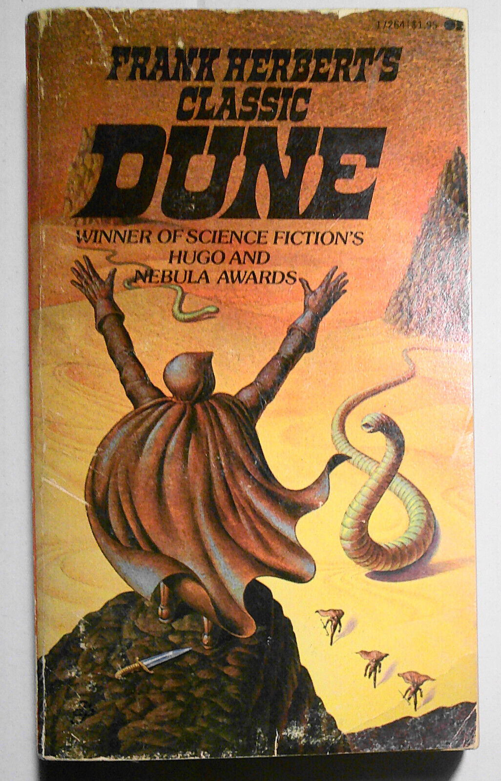 DUNE : Frank Herbert's Science Fiction Classic. Ace First Printing, 1965