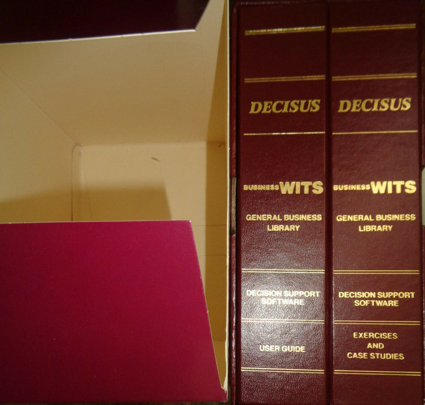 BUSINESS WITS, by Decisus (a Xerox company) - plus 3 extra modules 1990 Pristine