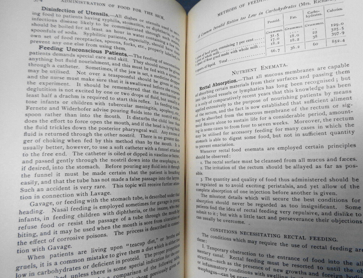 1896 Practical Dietetics: With Special Reference to Diet in Disease, by Thompson