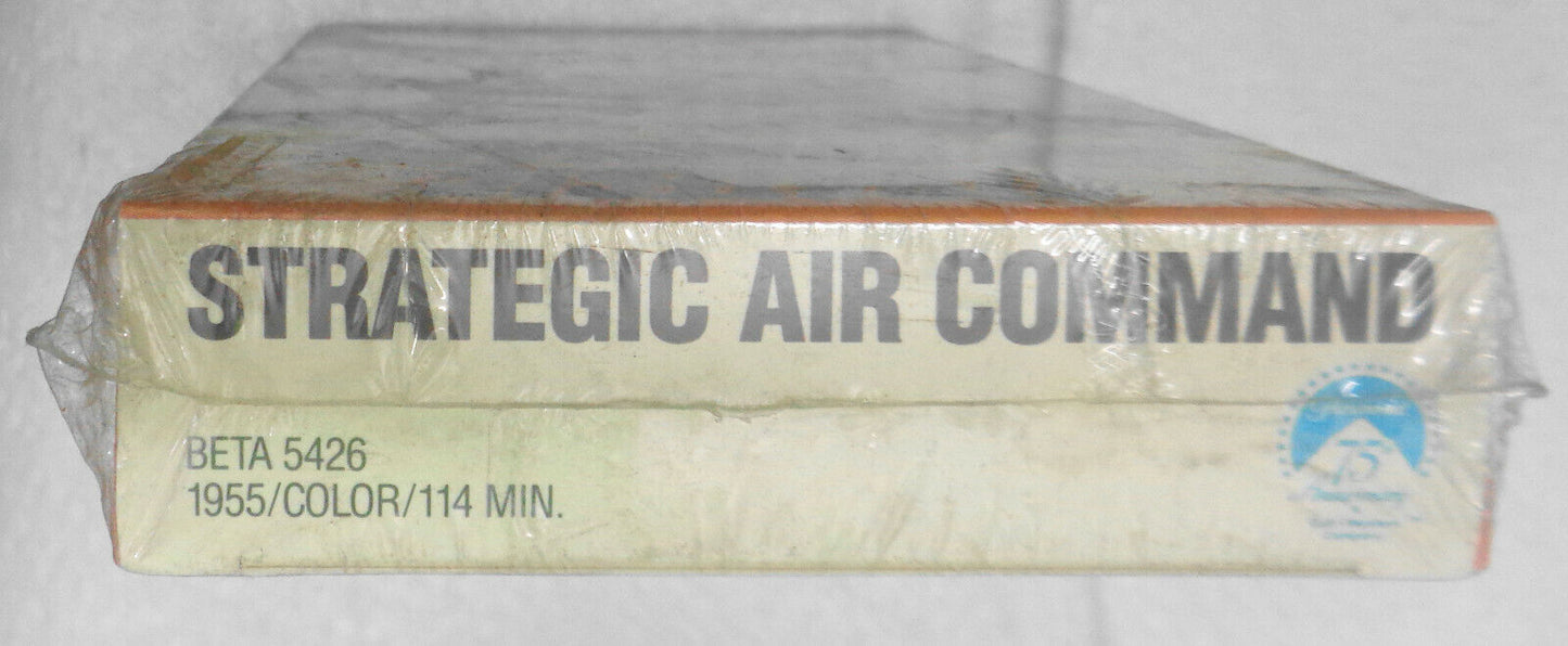 NEW!! Strategic Air Command - Betamax Beta tape - Brand new in shrinkwrap.