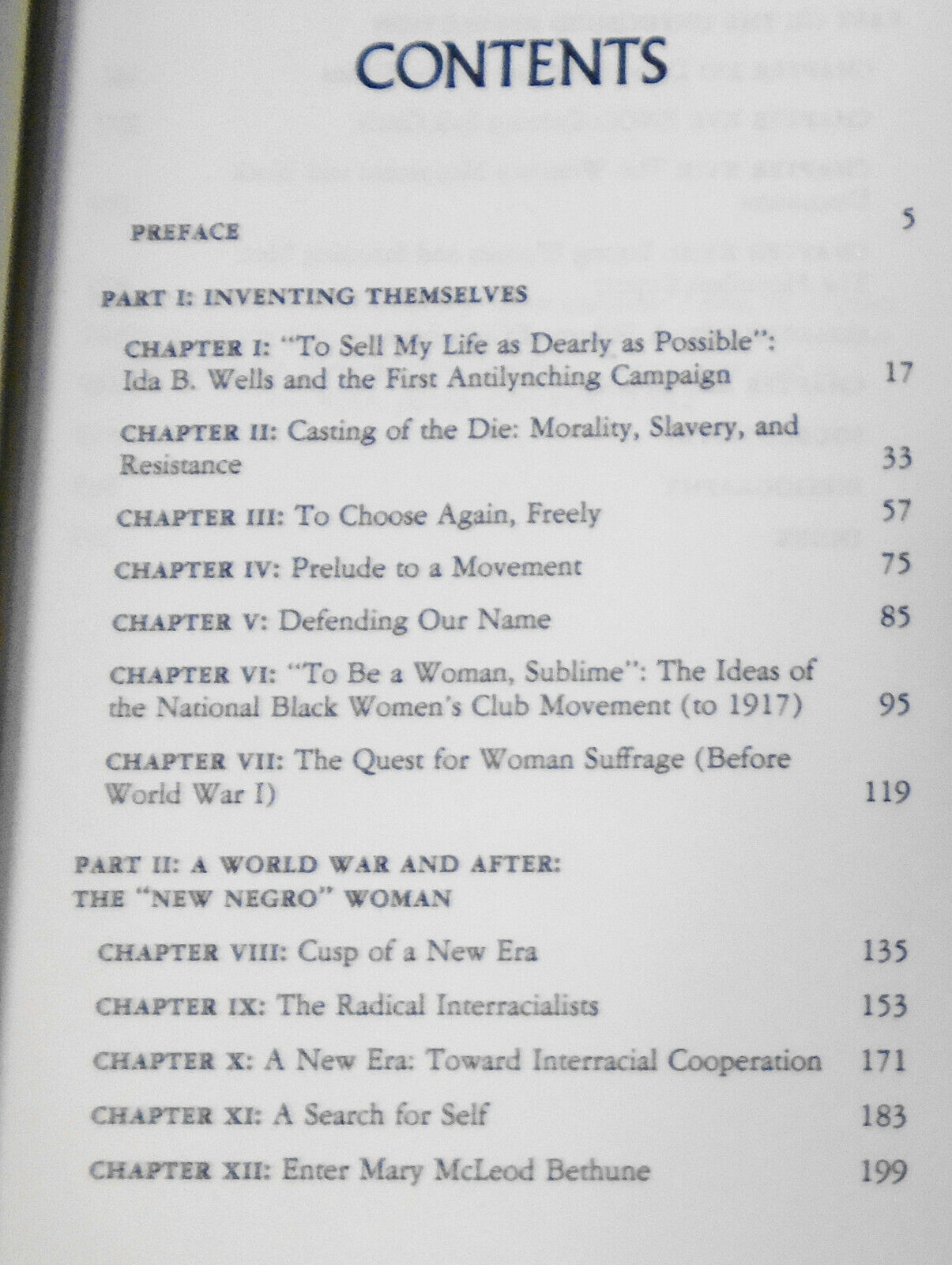 When and Where I Enter, the impact of Black women by Paula Giddings. 1st ed 1984