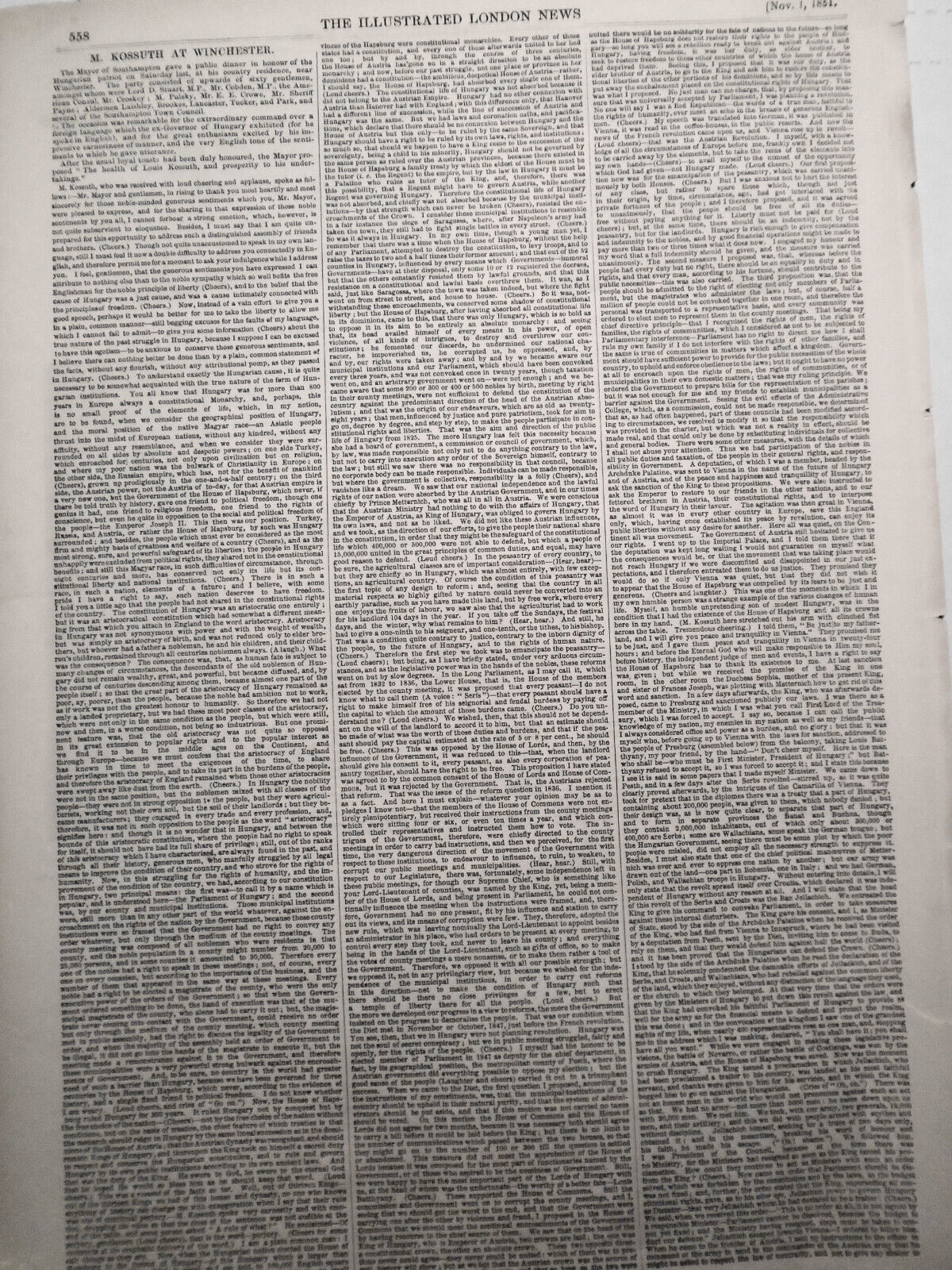 1851 The Great Exhibition - Supplement To The Illustrated London News - 6 pages