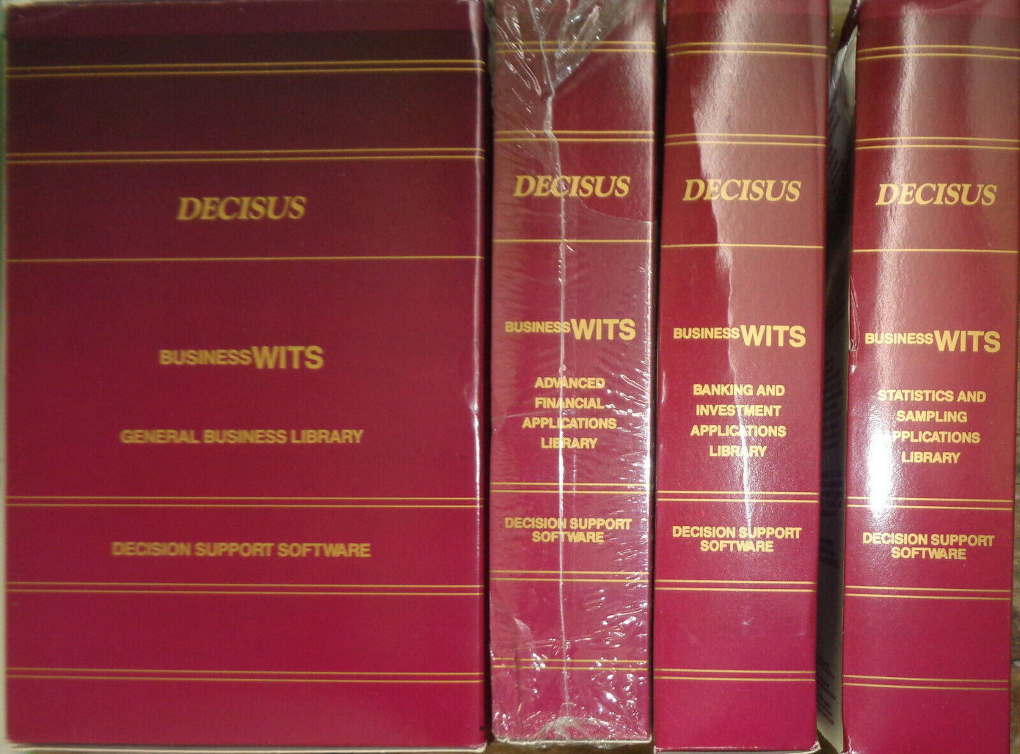 BUSINESS WITS, by Decisus (a Xerox company) - plus 3 extra modules 1990 Pristine