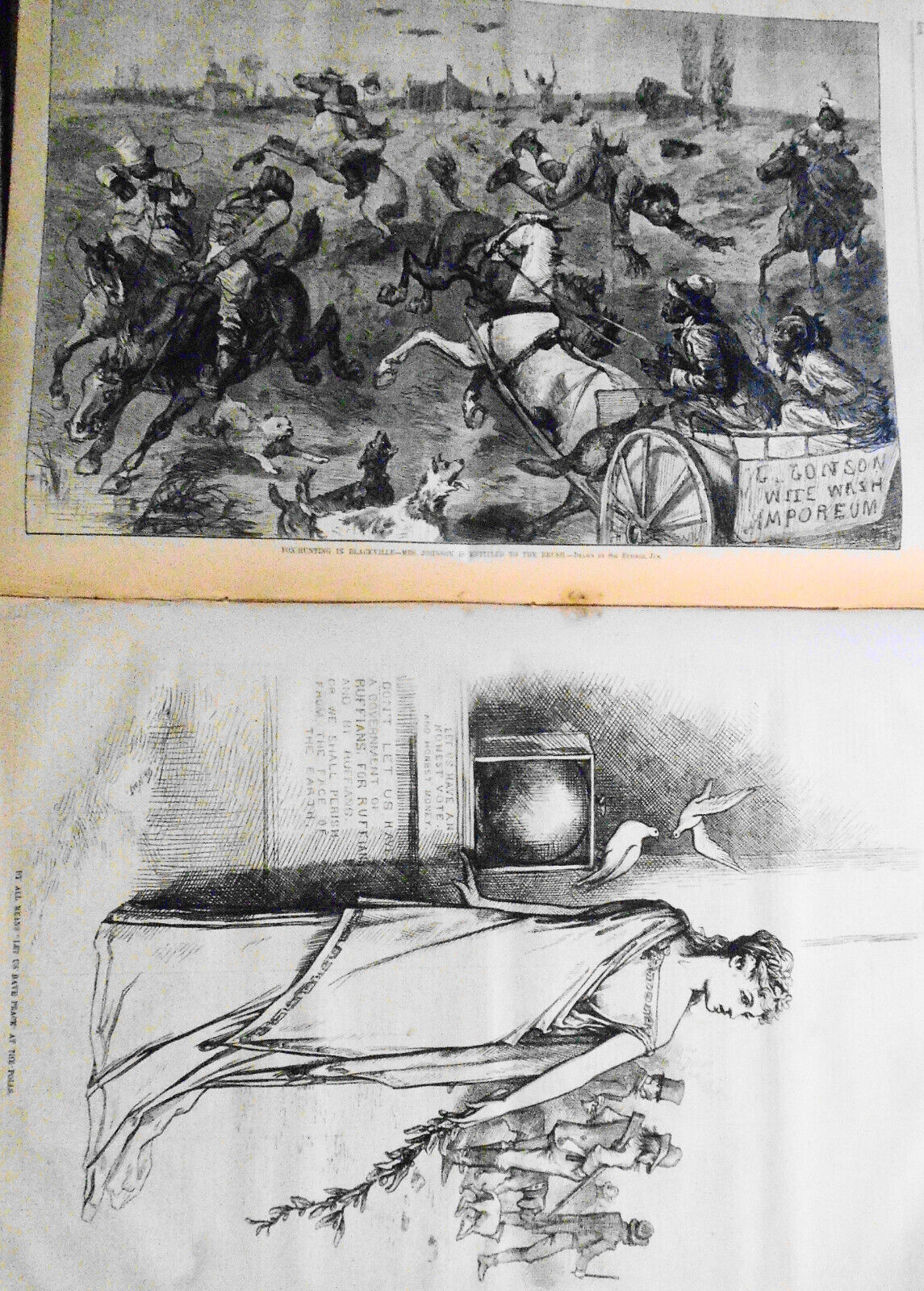 Harper's Weekly, Bound volume January to June, 1879. 1st edition Original issues