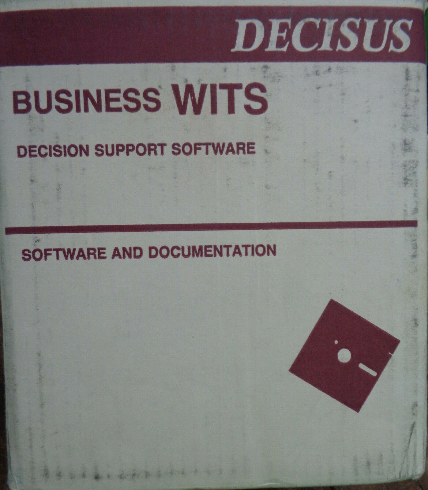 BUSINESS WITS, by Decisus (a Xerox company) - plus 3 extra modules 1990 Pristine