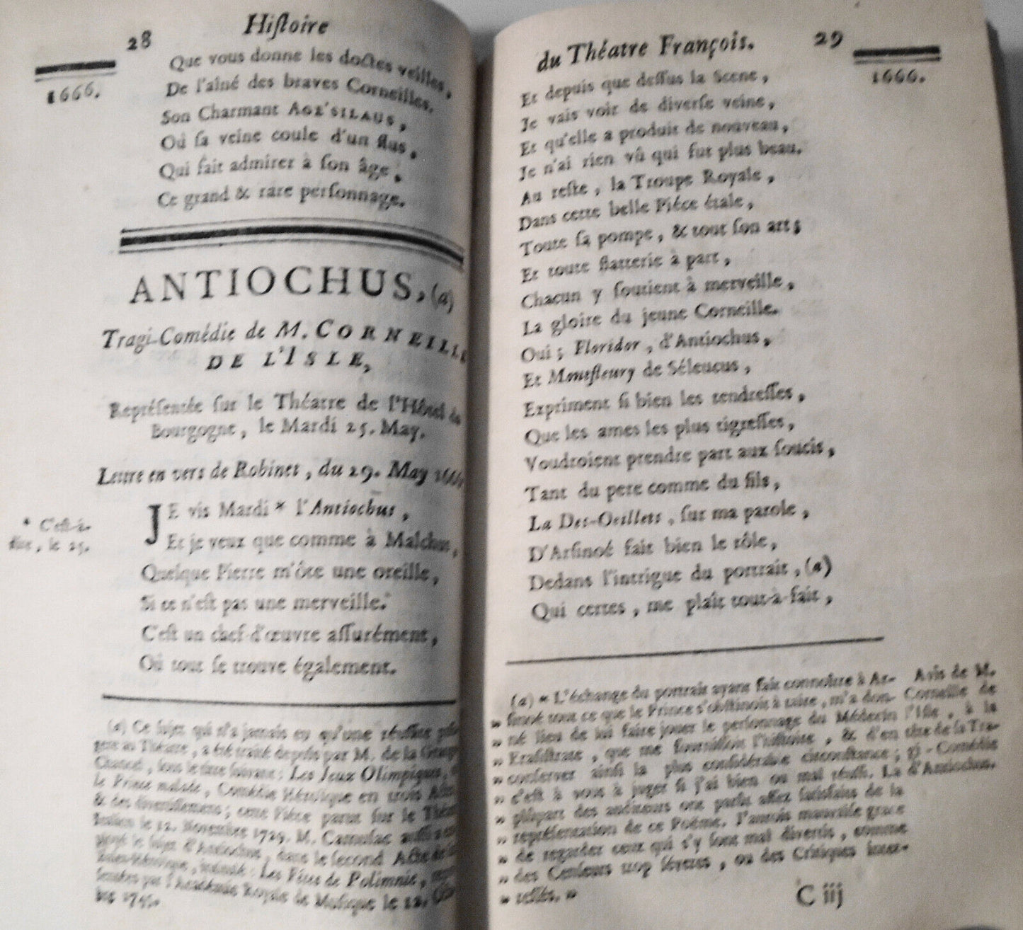1747 Histoire Du Theatre Francois Tome 10. Moliere: Misantrope, Tartuffe; Racine