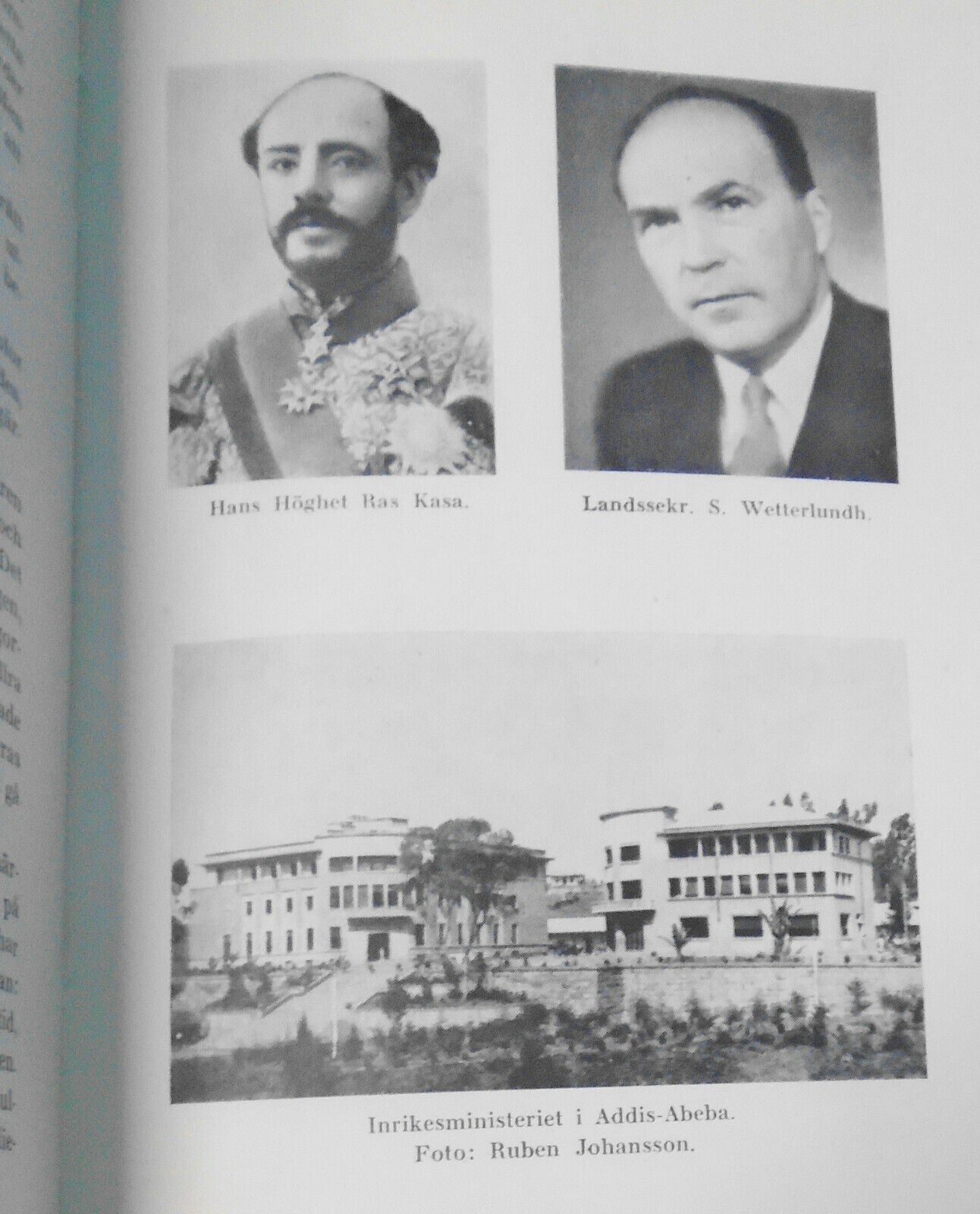 Det Ateruppstandna Etiopien - Eller Abessinien Nu Och Forr. 1948