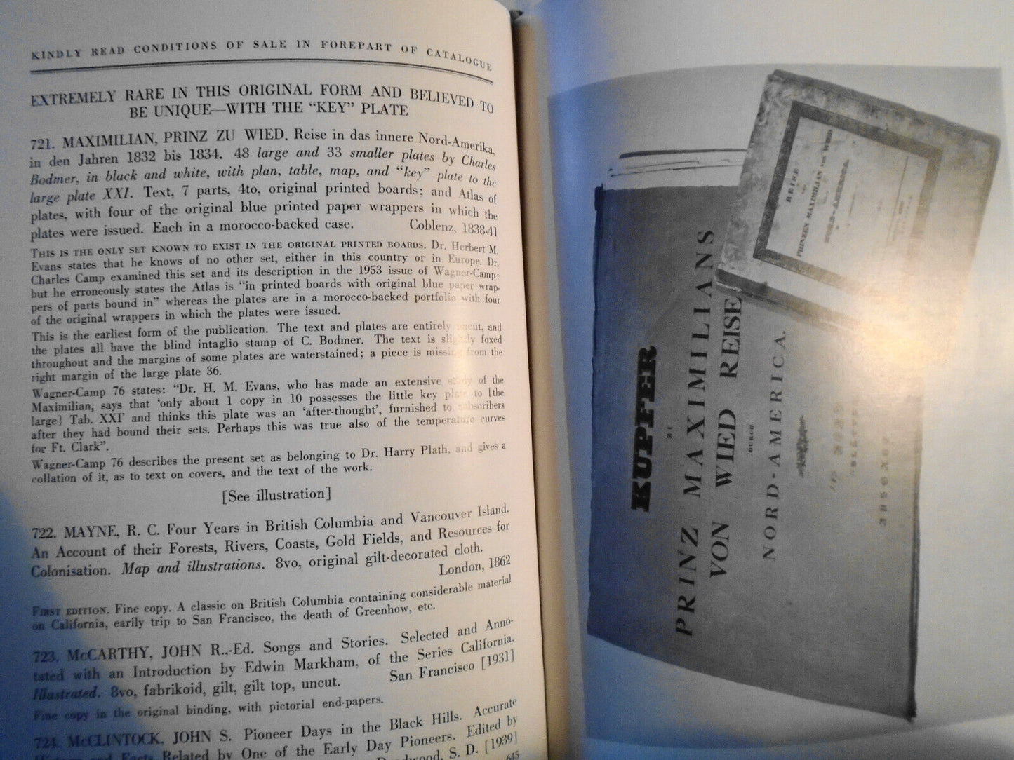 Western Americana - Collection Formed By Dr. Henry W. Plath - Parke-Bernet 1959