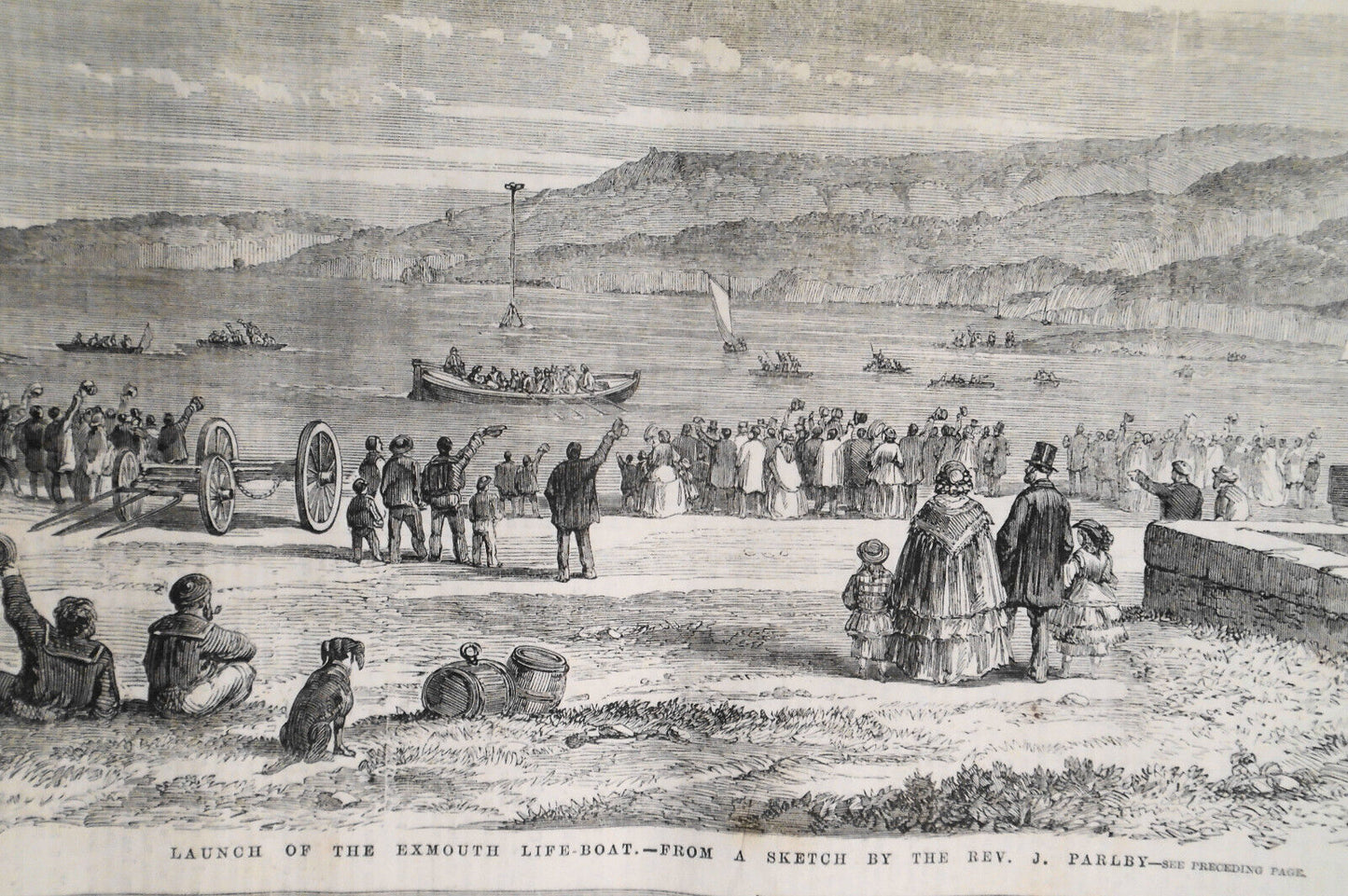 Illustrated London News, 9/24/1859 - Attack on Chinese fortifications at Peiho