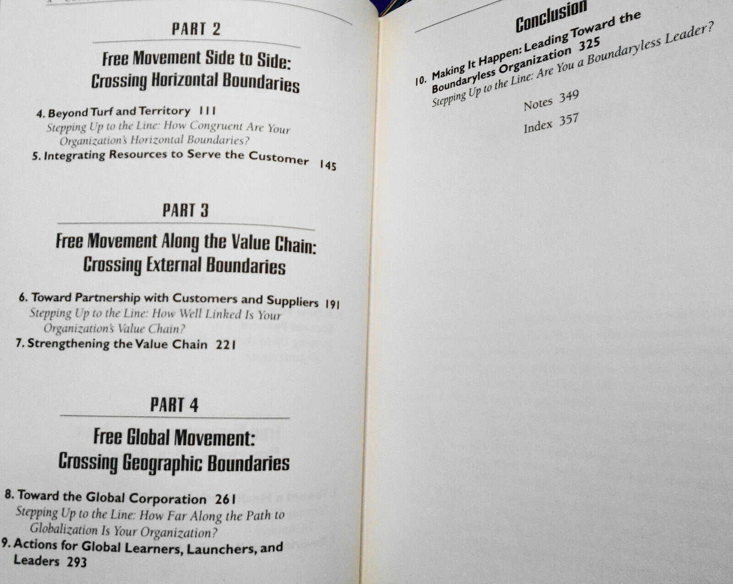 The Boundaryless Organization: Breaking the Chains. SIGNED 1st ed 1995 Hardcover