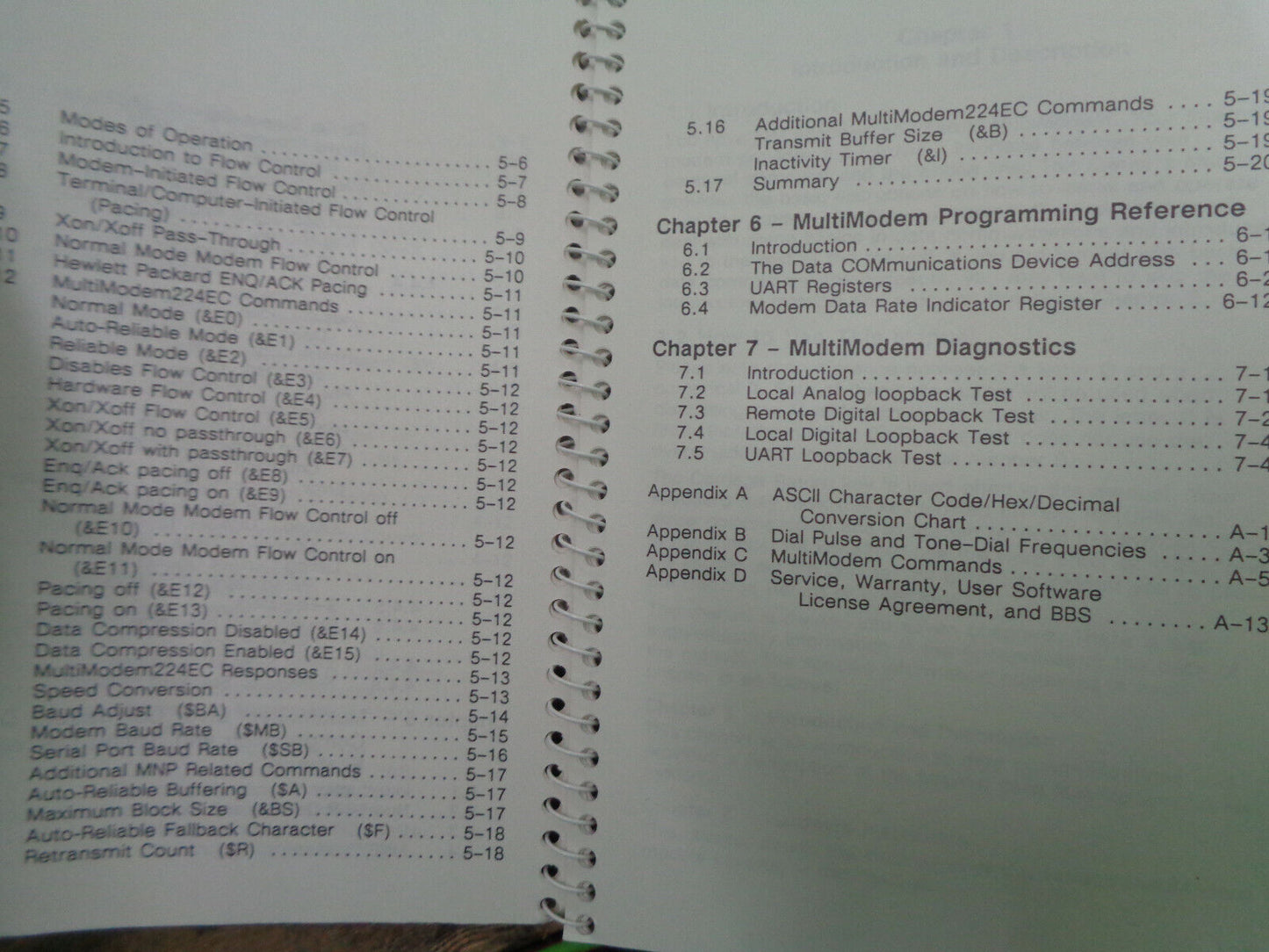 ProComm Software (manual & disk) + MultiModem Manual 1988 by Multi-Tech Systems