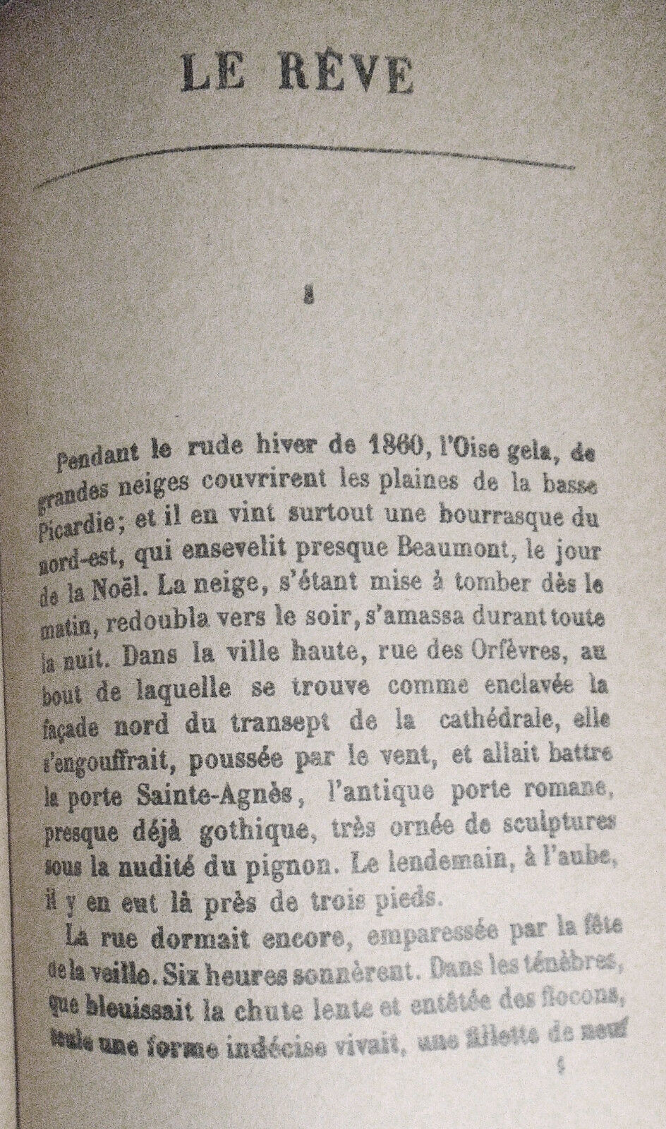 Le Reve, par Emile Zola, 1929. Charpentier, Paris.