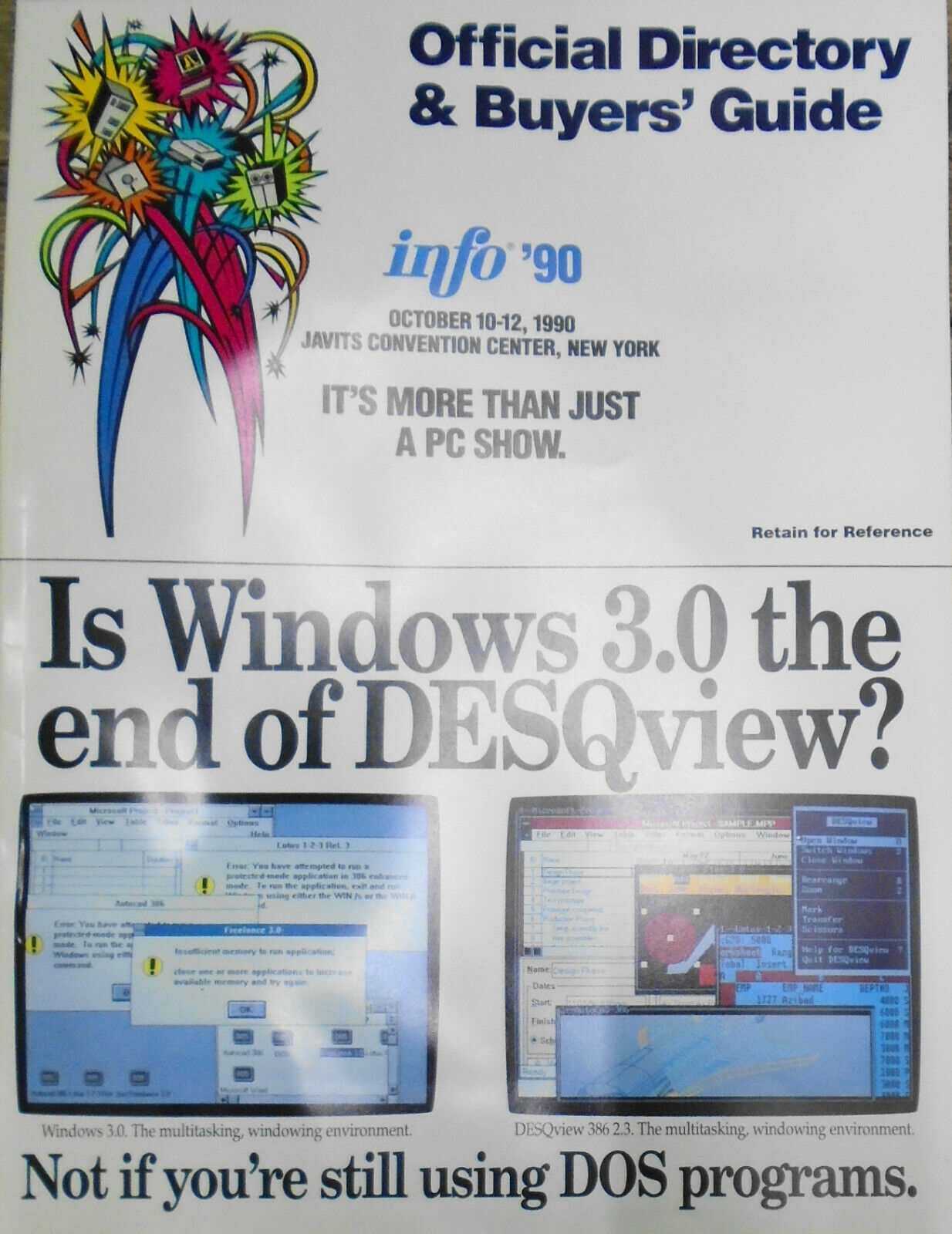 Info '90 : Official directory & buyers' guide Information Management Exposition