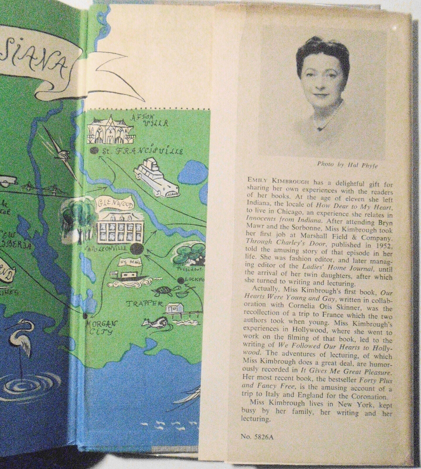 So Near and Yet so Far, by Emily Kimbrough. SIGNED. 1955 HC/DJ