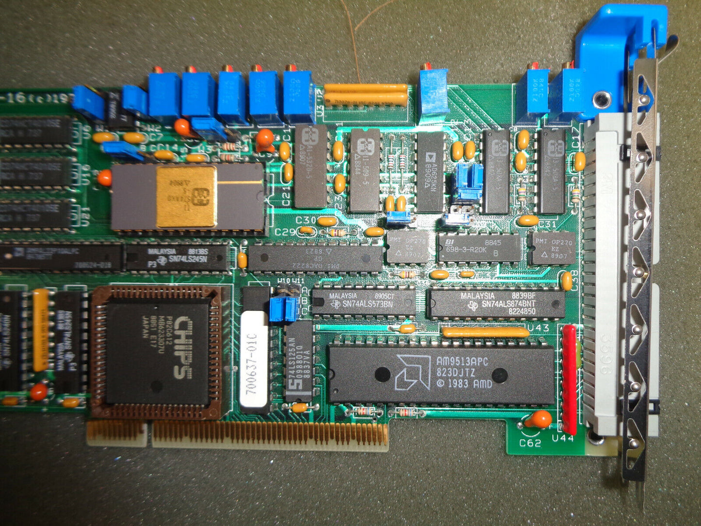 National Instruments MC-MIO-16 Card with software & manual - 1989 - NEW in box