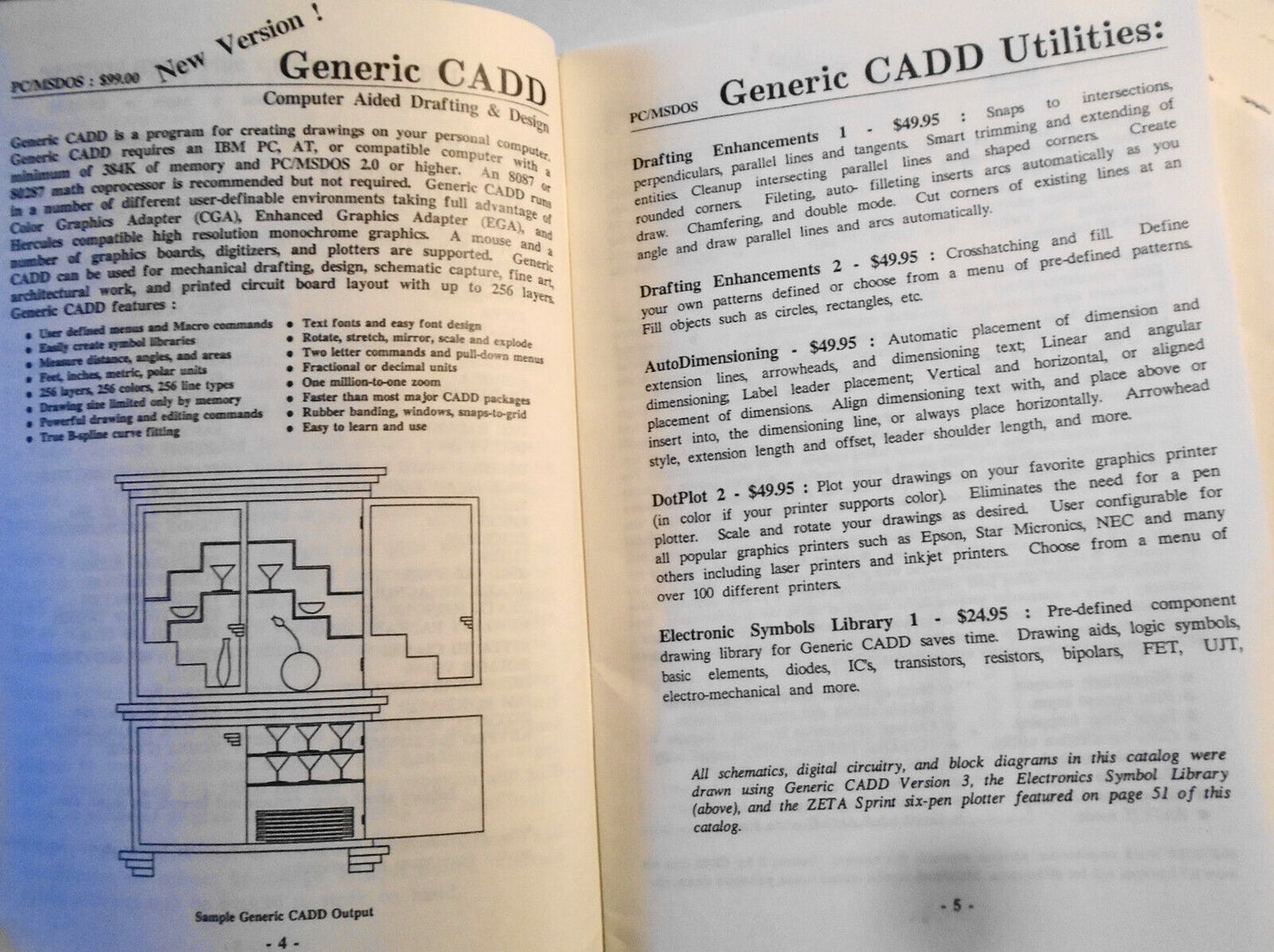 BV Engineering Hardware / Software Catalog 6, 1987.