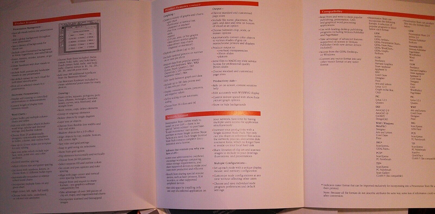 Digital Research Press Kit, 1990 - Artline, Dr. Dos & Presentation Team.