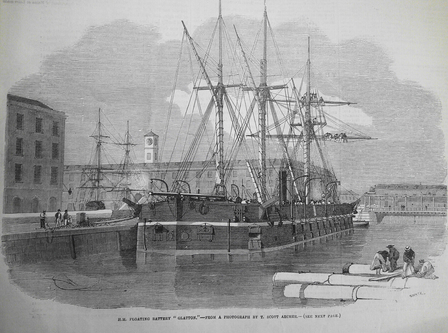 Illustrated London News Sept. 29, 1855 - Fall of Sebastopol; Glatton Battery etc