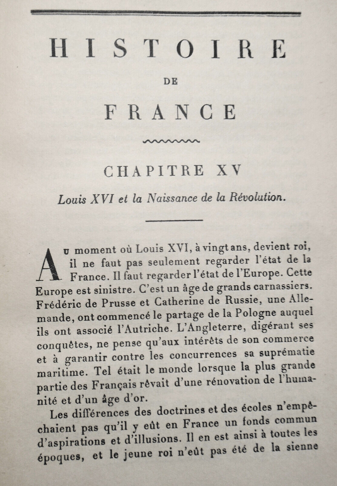 Jacques Bainville HISTOIRE DE FRANCE Volumes 1 & 2, 1941