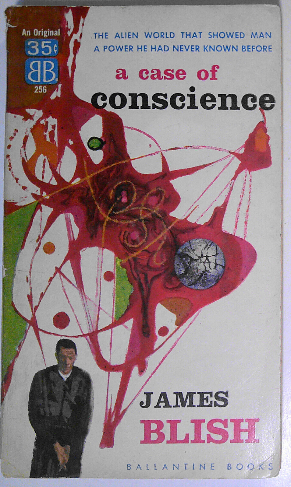 4 vintage science fiction paperbacks: James Blish, Ron Goulart, Lester del Rey
