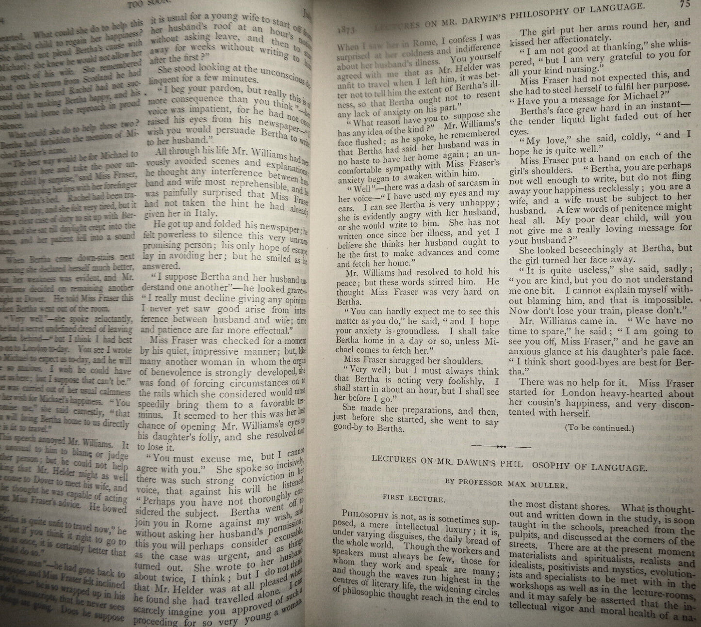 1873 The Eclectic magazine July-Dec Vol 18 Nathaniel Hawthorne, Whittier prints