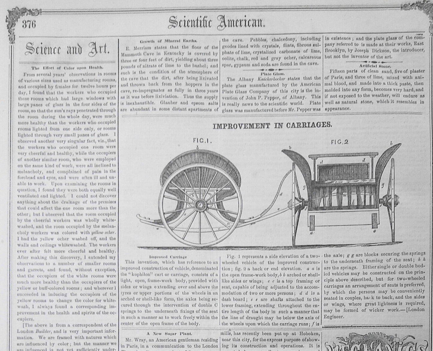 Scientific American, August 2, 1856 - Polarized light; Expected comet; etc