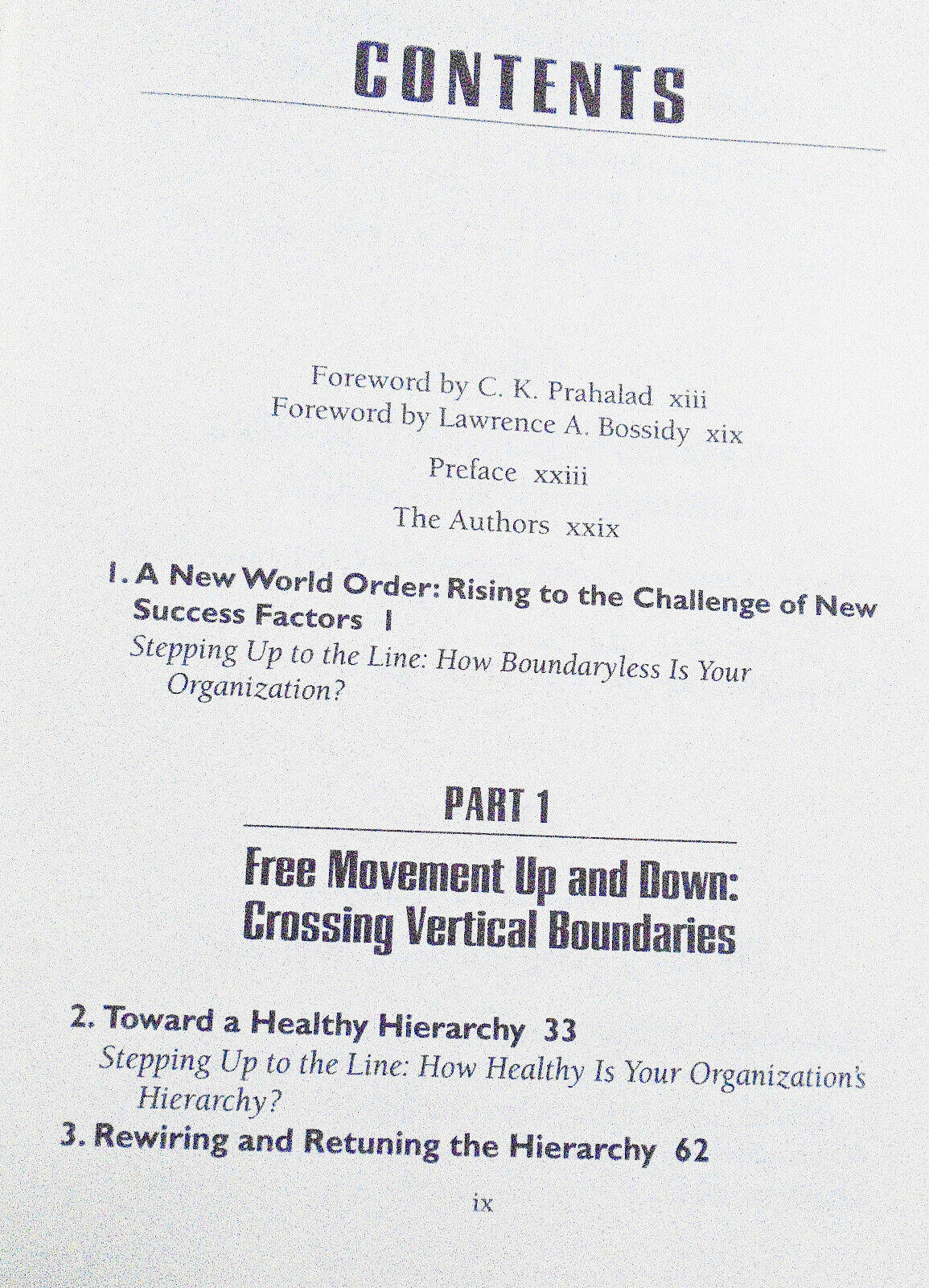 The Boundaryless Organization: Breaking the Chains. SIGNED 1st ed 1995 Hardcover
