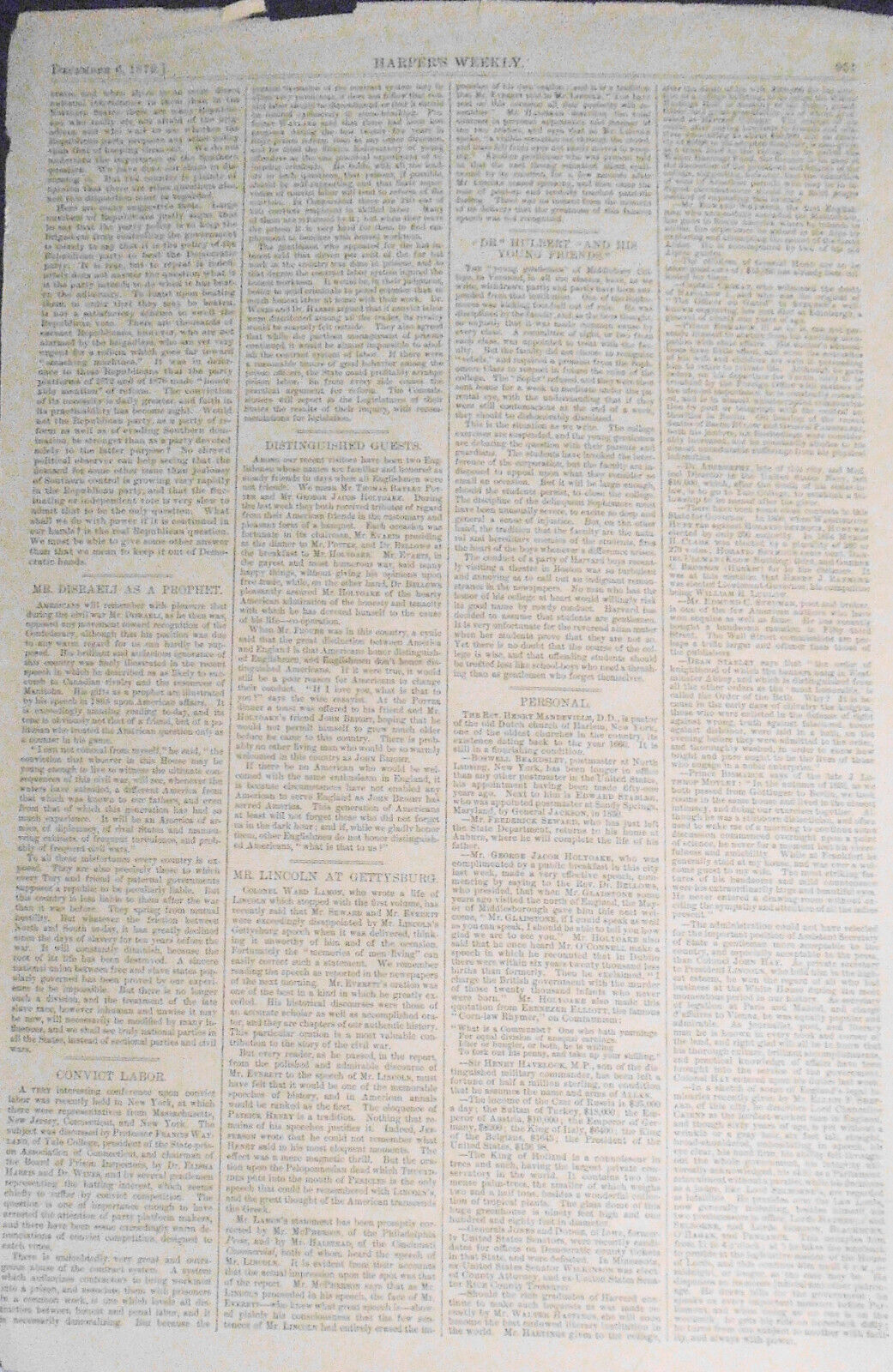 The pilgrim's political progress, by Thomas Nast. Hand-colored. HW Dec. 6, 1879