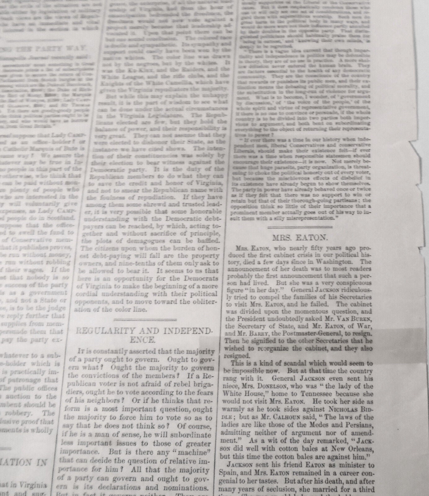 "None but the brave deserves the fair" , by Thomas Nast - Harper's Weekly, 1879.