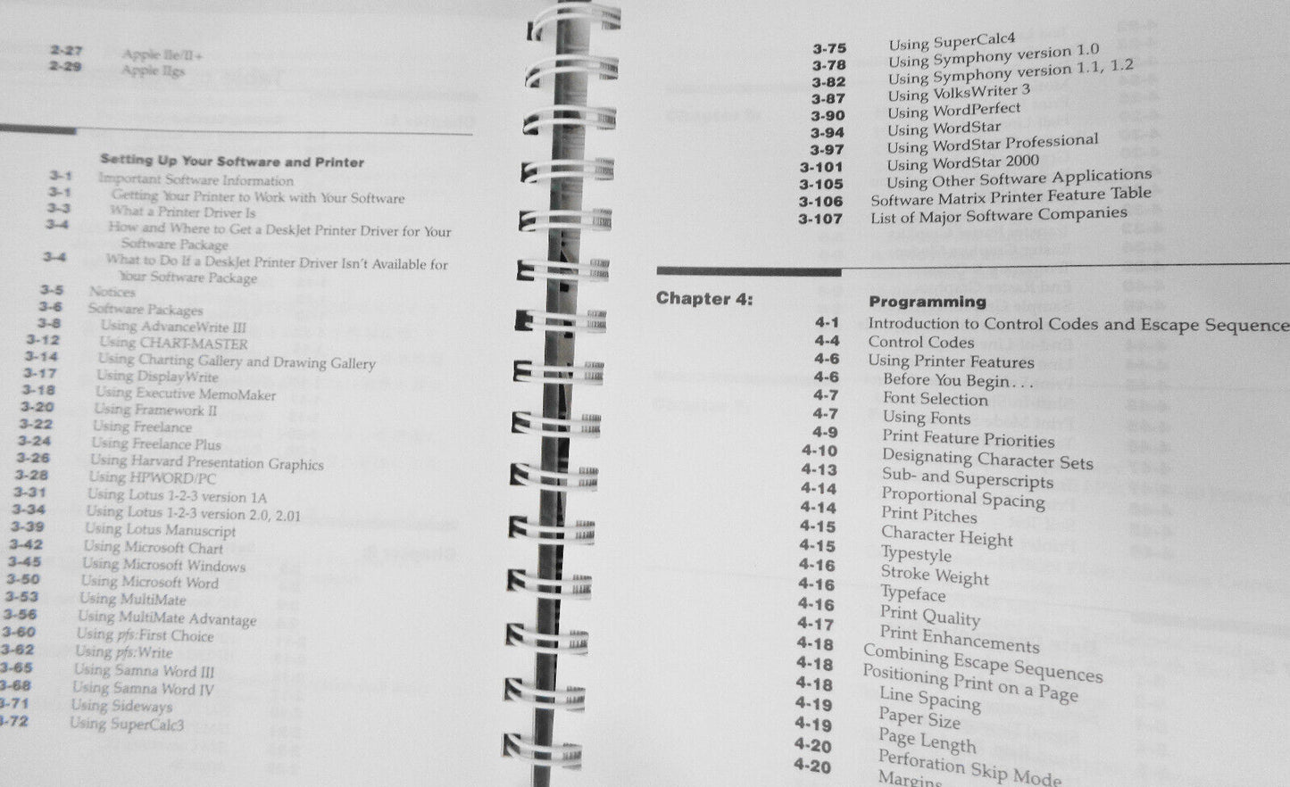 Hewlett-Packard DeskJet Professional Printer : Owner's Manual. 1988