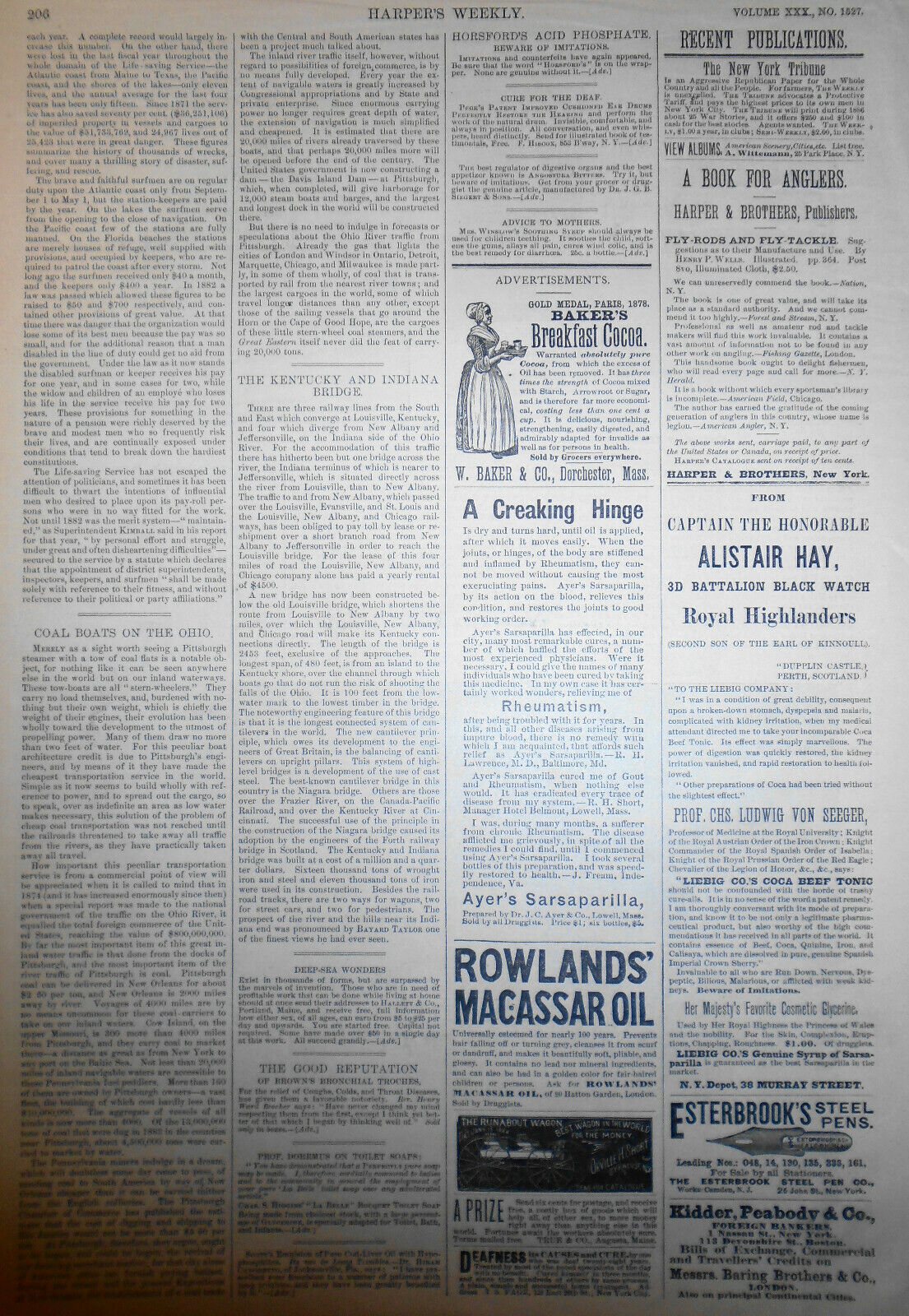 The Life-saving Service : Harper's Weekly - March 27, 1886 - Story & 3 Prints