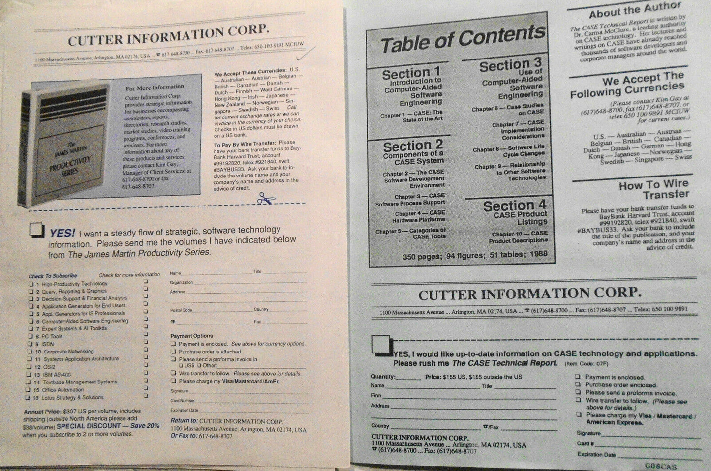 CASE Strategies, August 1989 - Newsletter on Computer Aided Systems Engineering